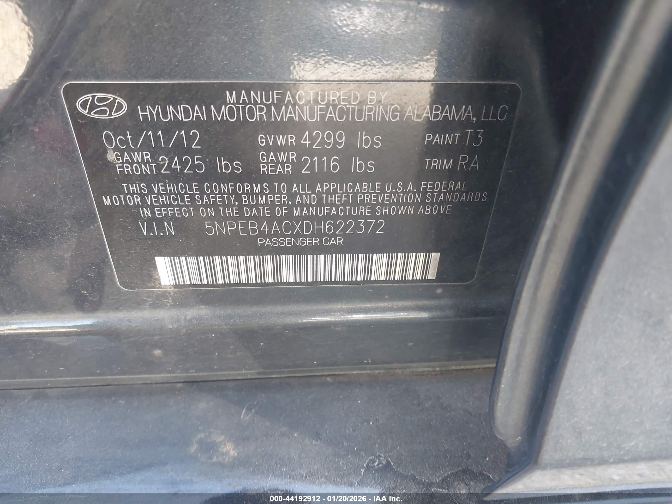 HYUNDAI SONATA image 9