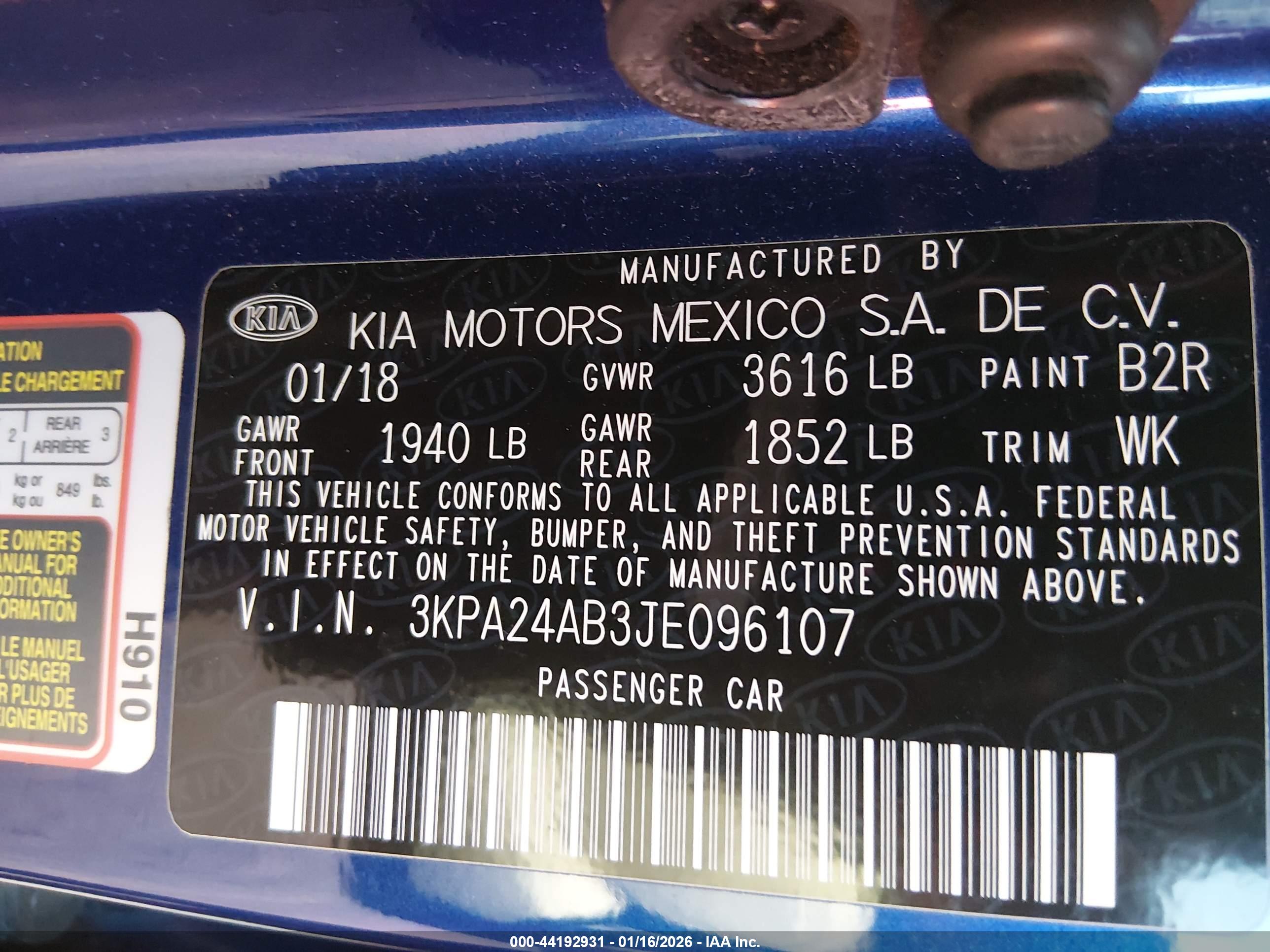 KIA RIO image 9