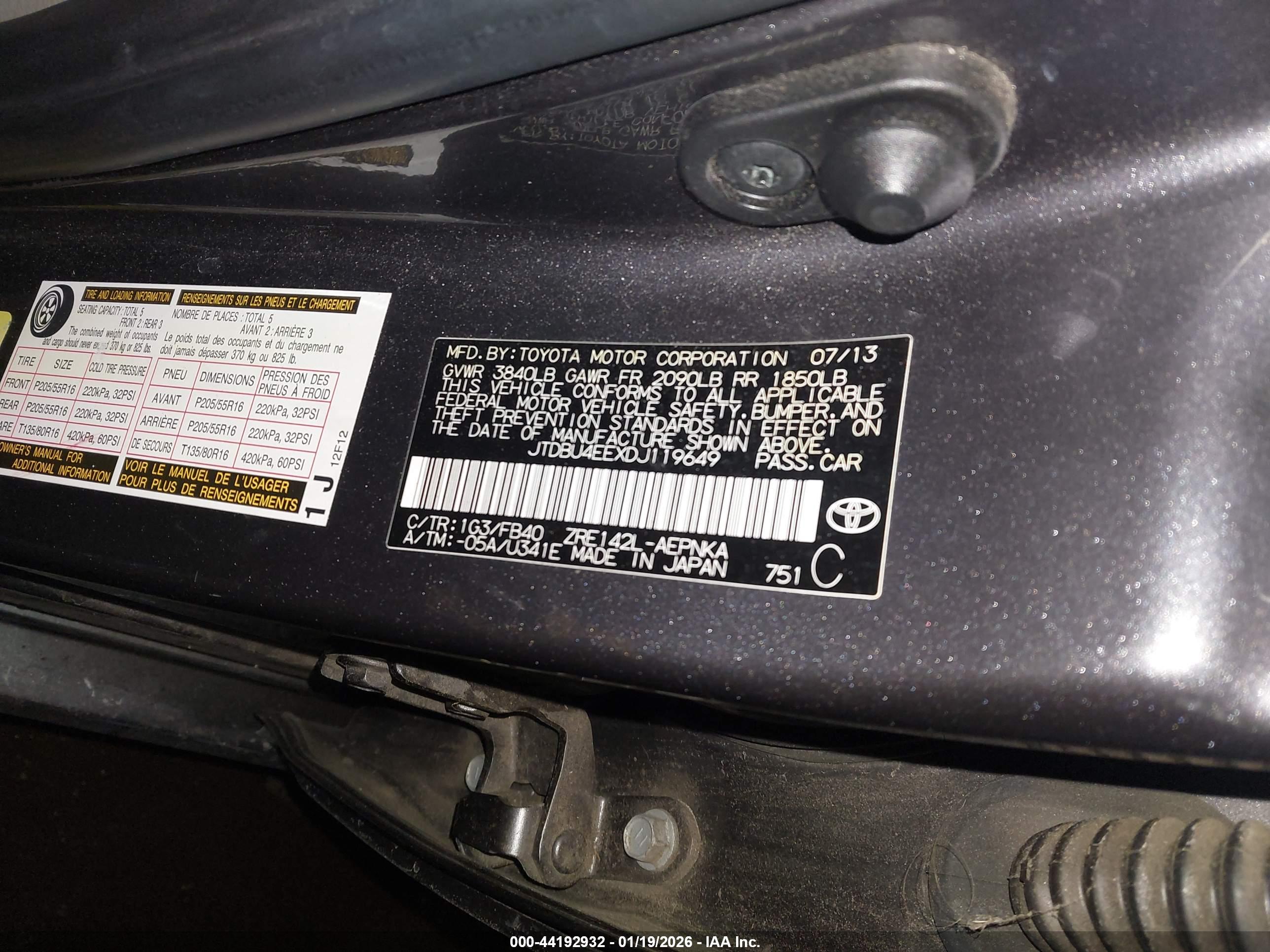 TOYOTA COROLLA image 9