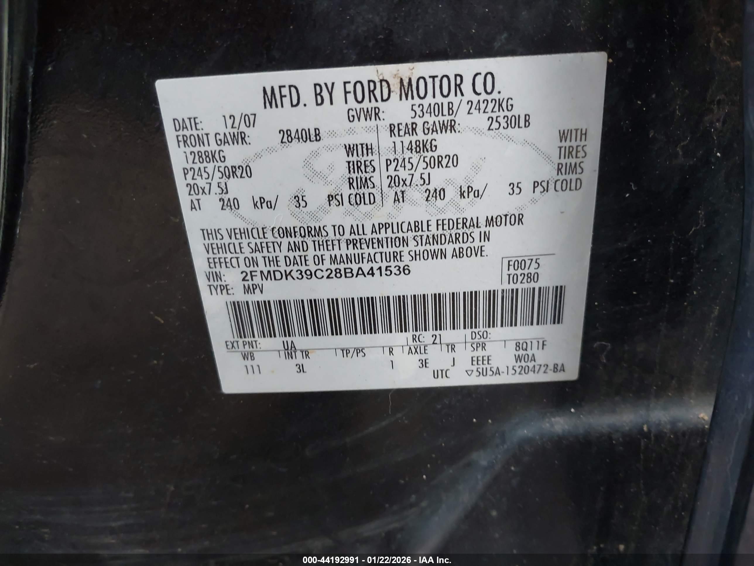 FORD EDGE image 9