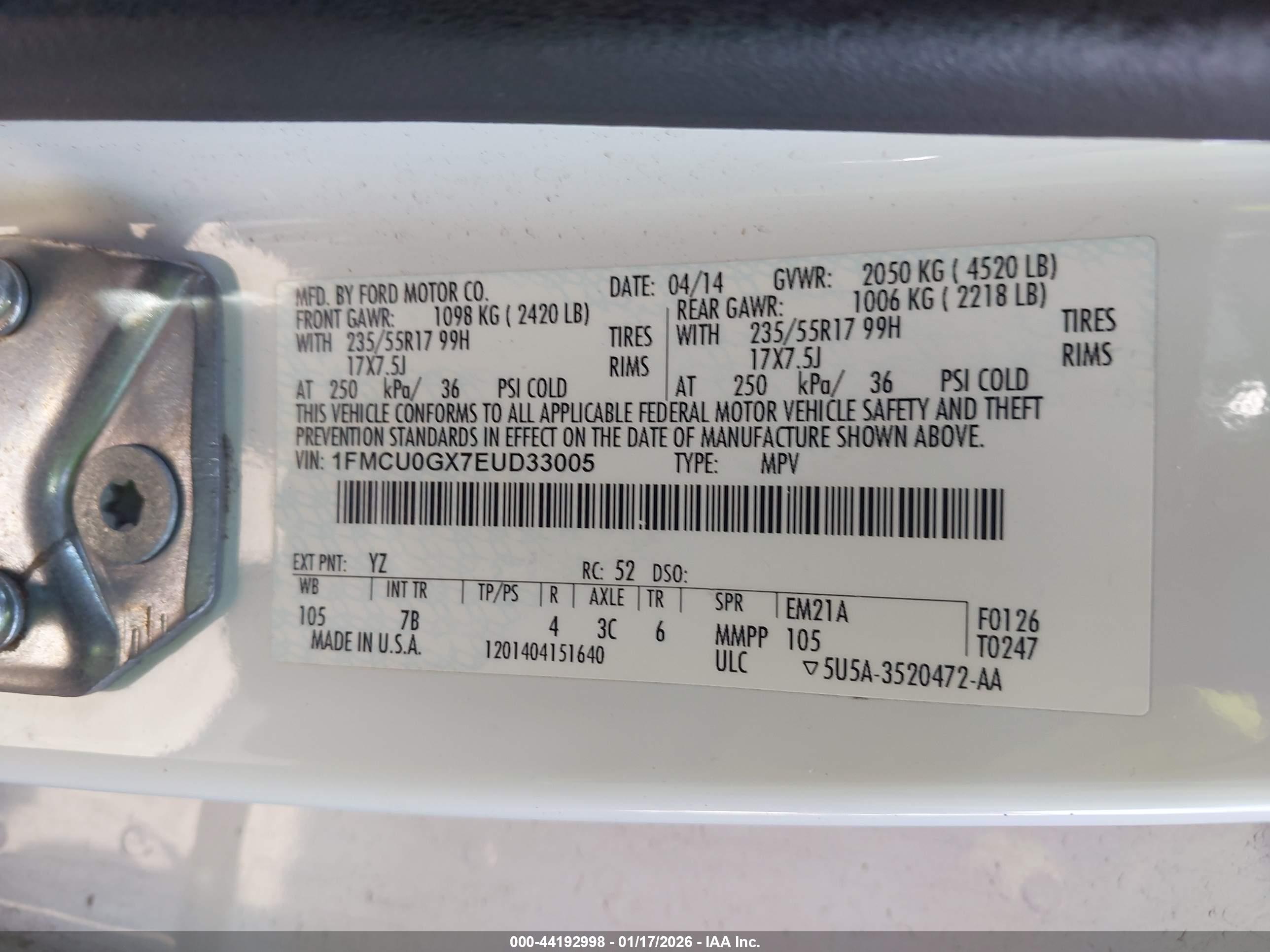 FORD ESCAPE image 9