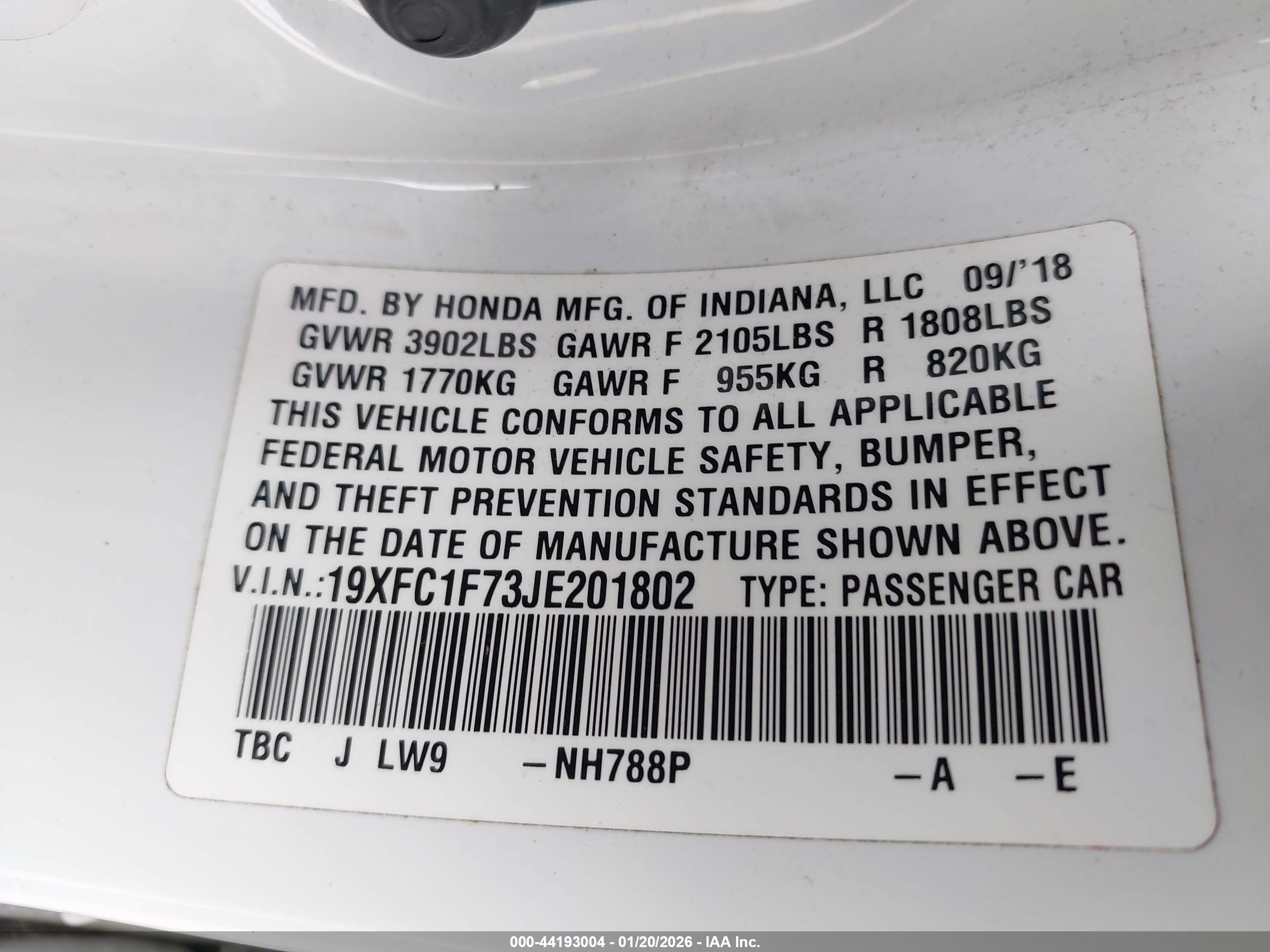 HONDA CIVIC image 9