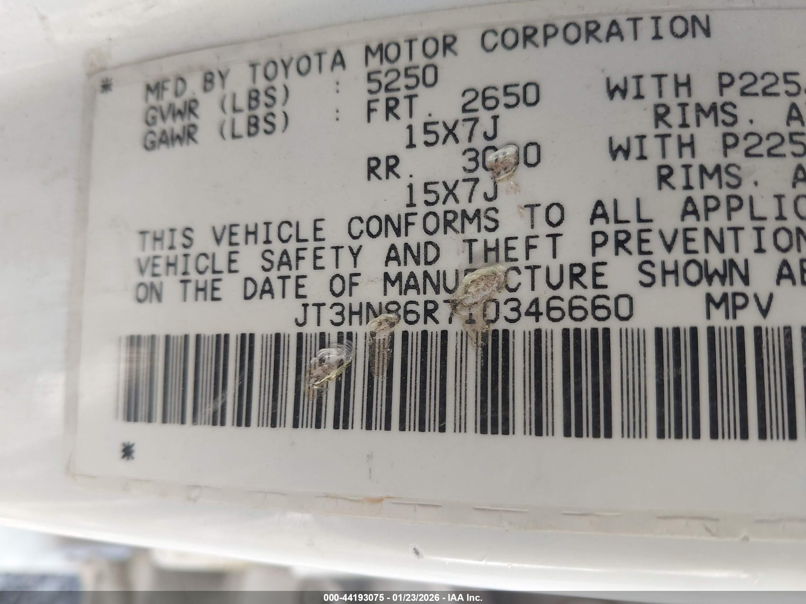 TOYOTA 4RUNNER image 9