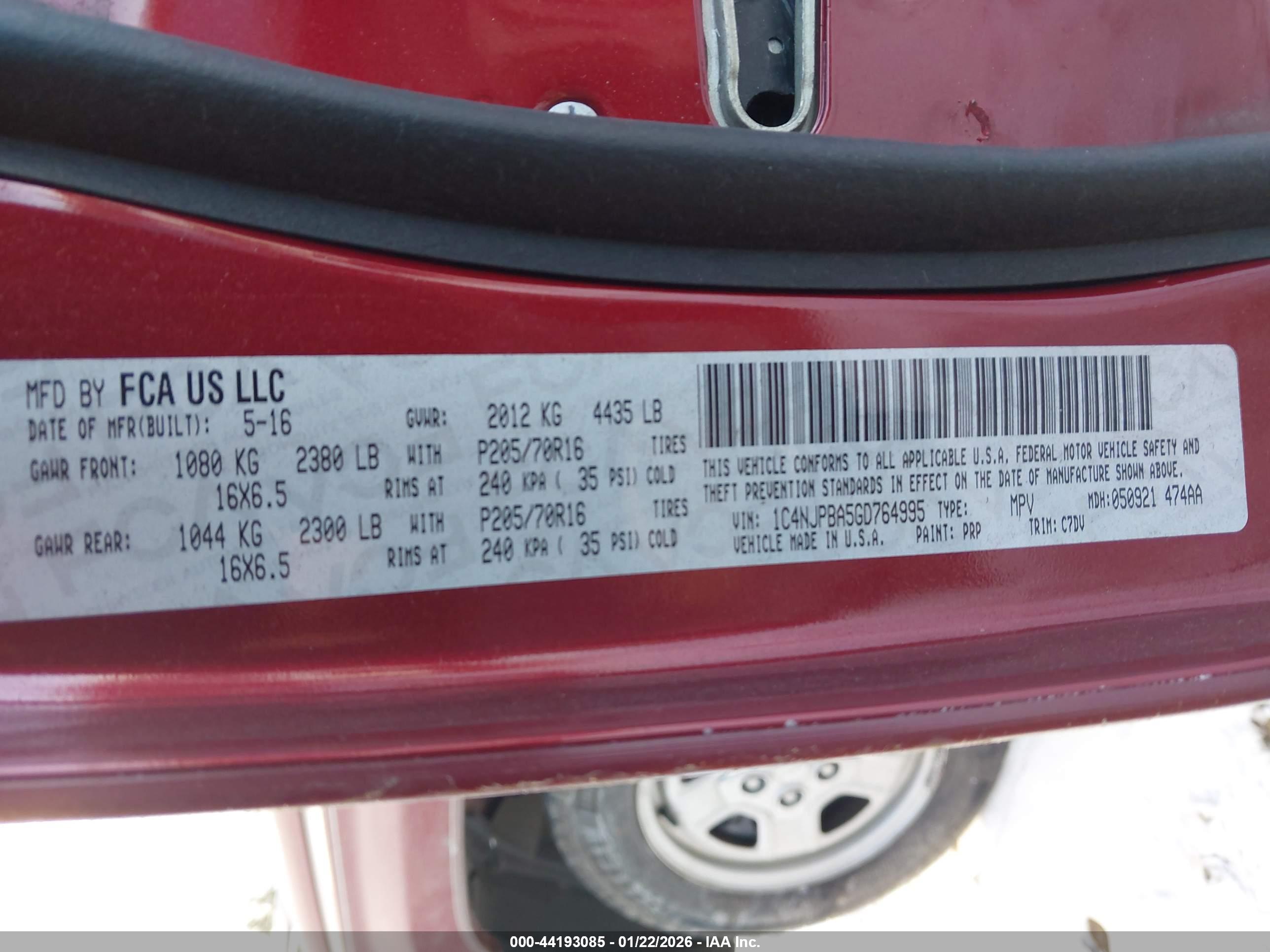 JEEP PATRIOT image 9