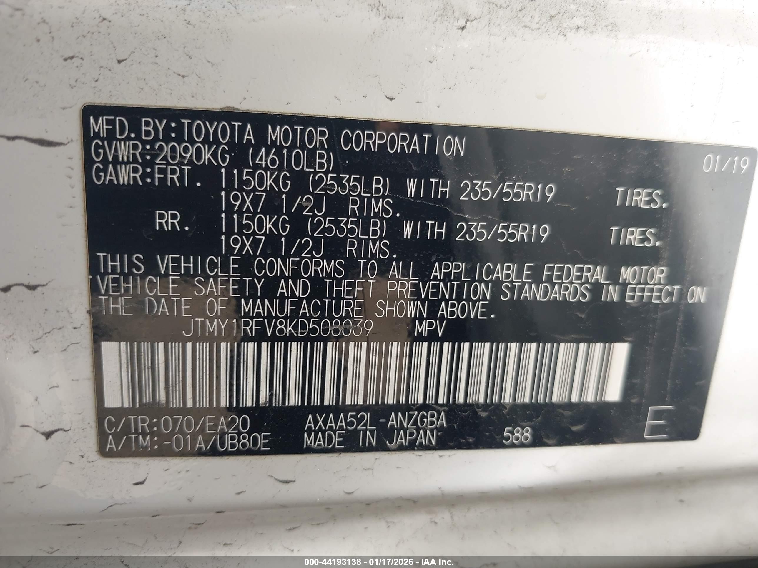 TOYOTA RAV4 image 9