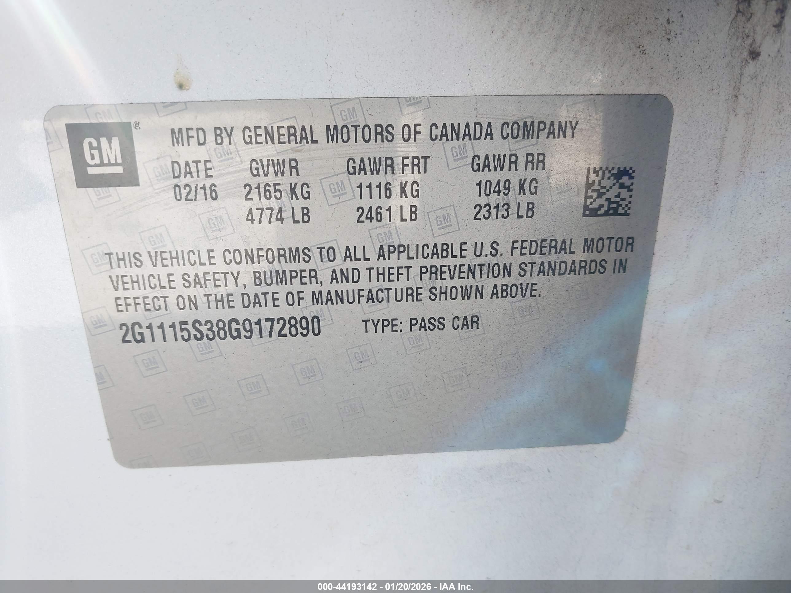 CHEVROLET IMPALA image 9