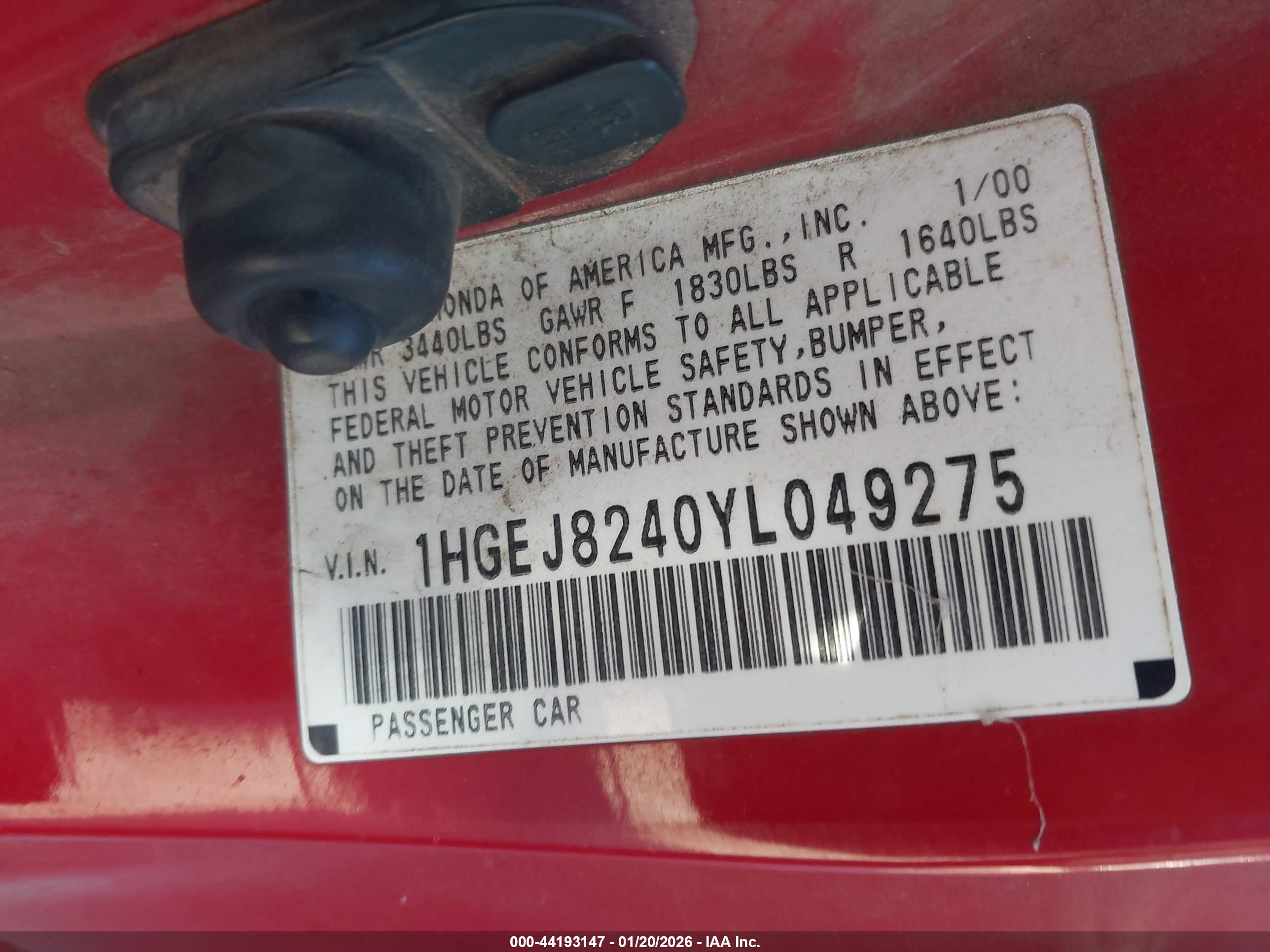 HONDA CIVIC image 9