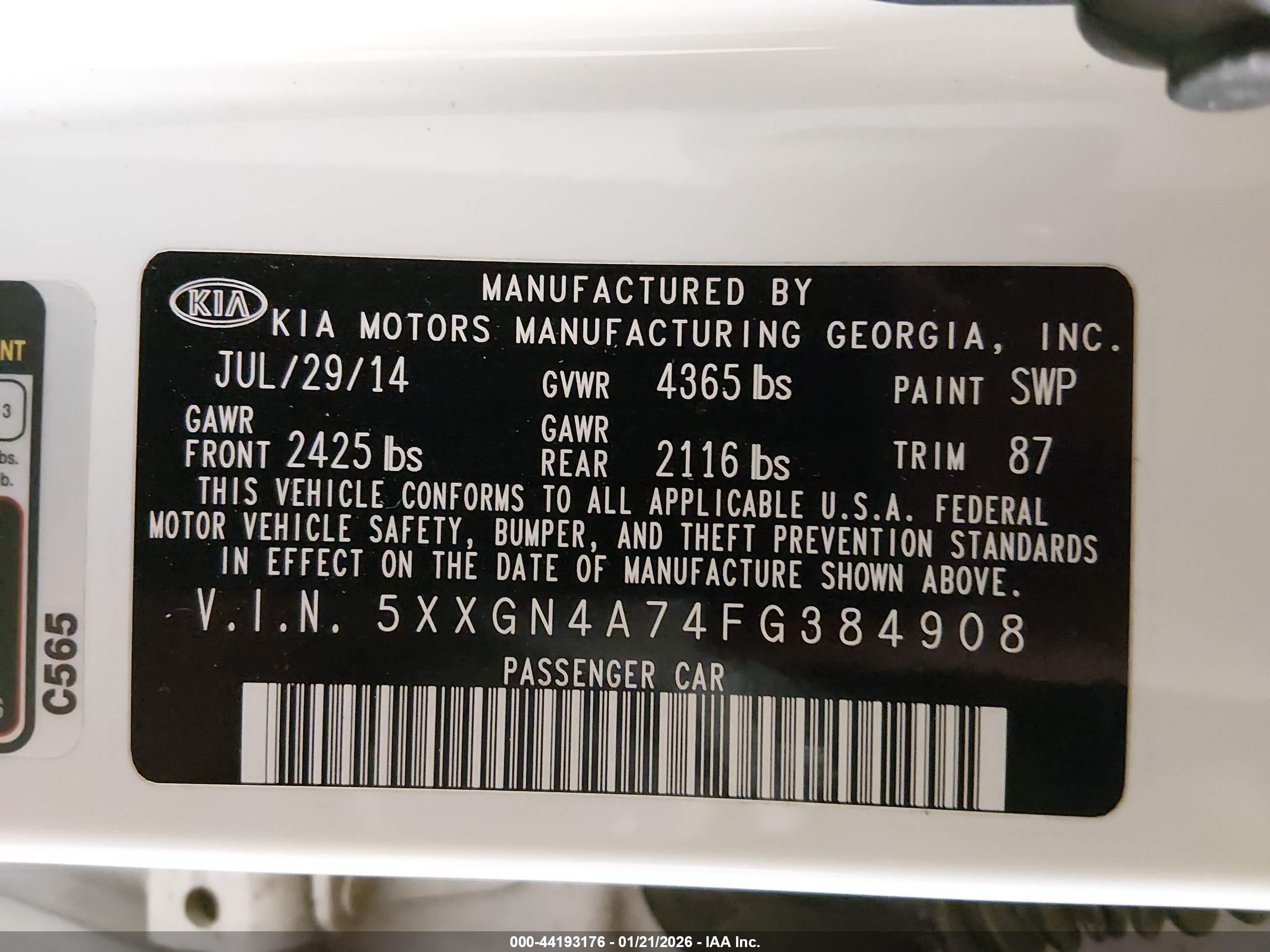 KIA OPTIMA image 9