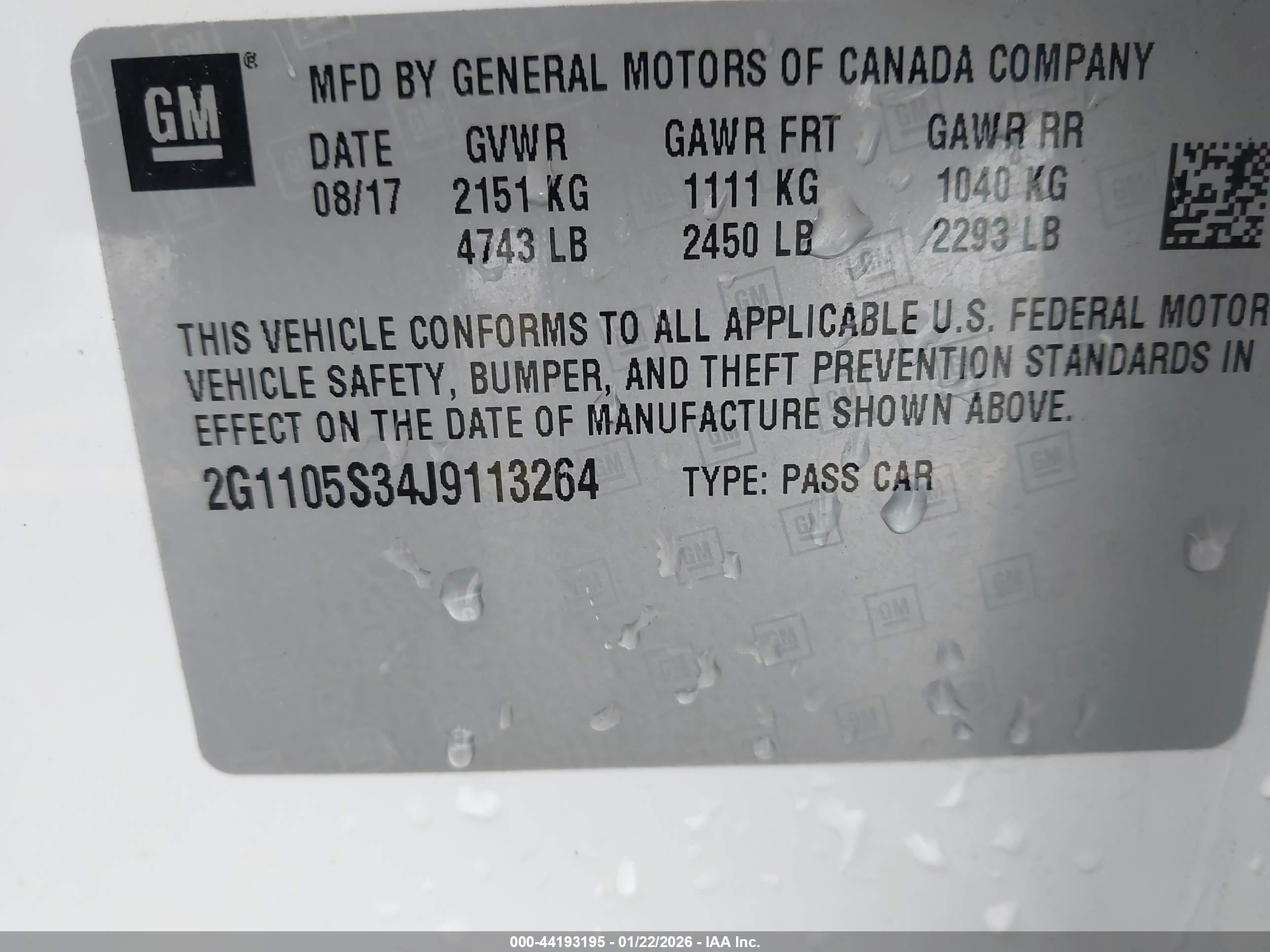 CHEVROLET IMPALA image 9