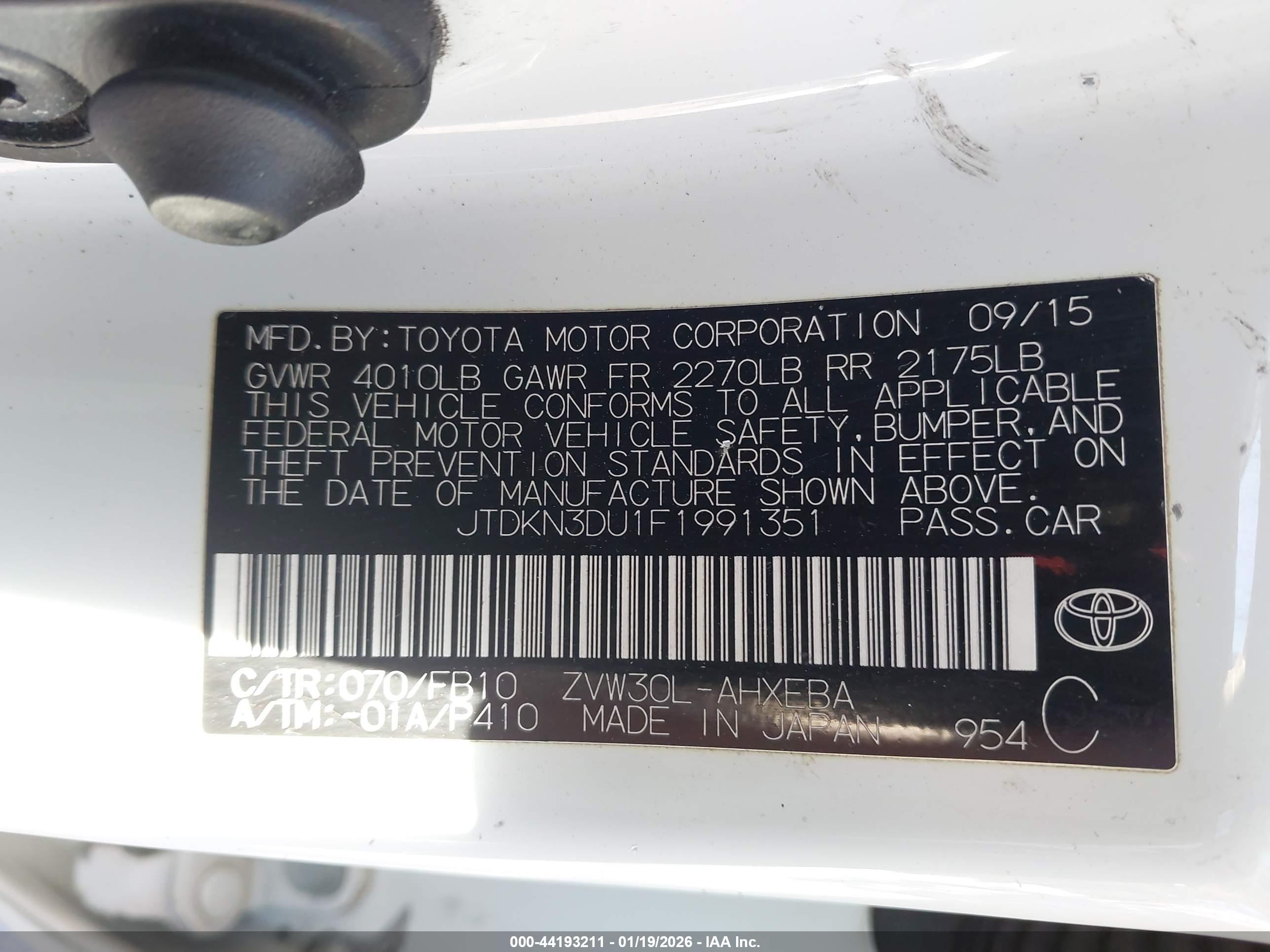 TOYOTA PRIUS image 9