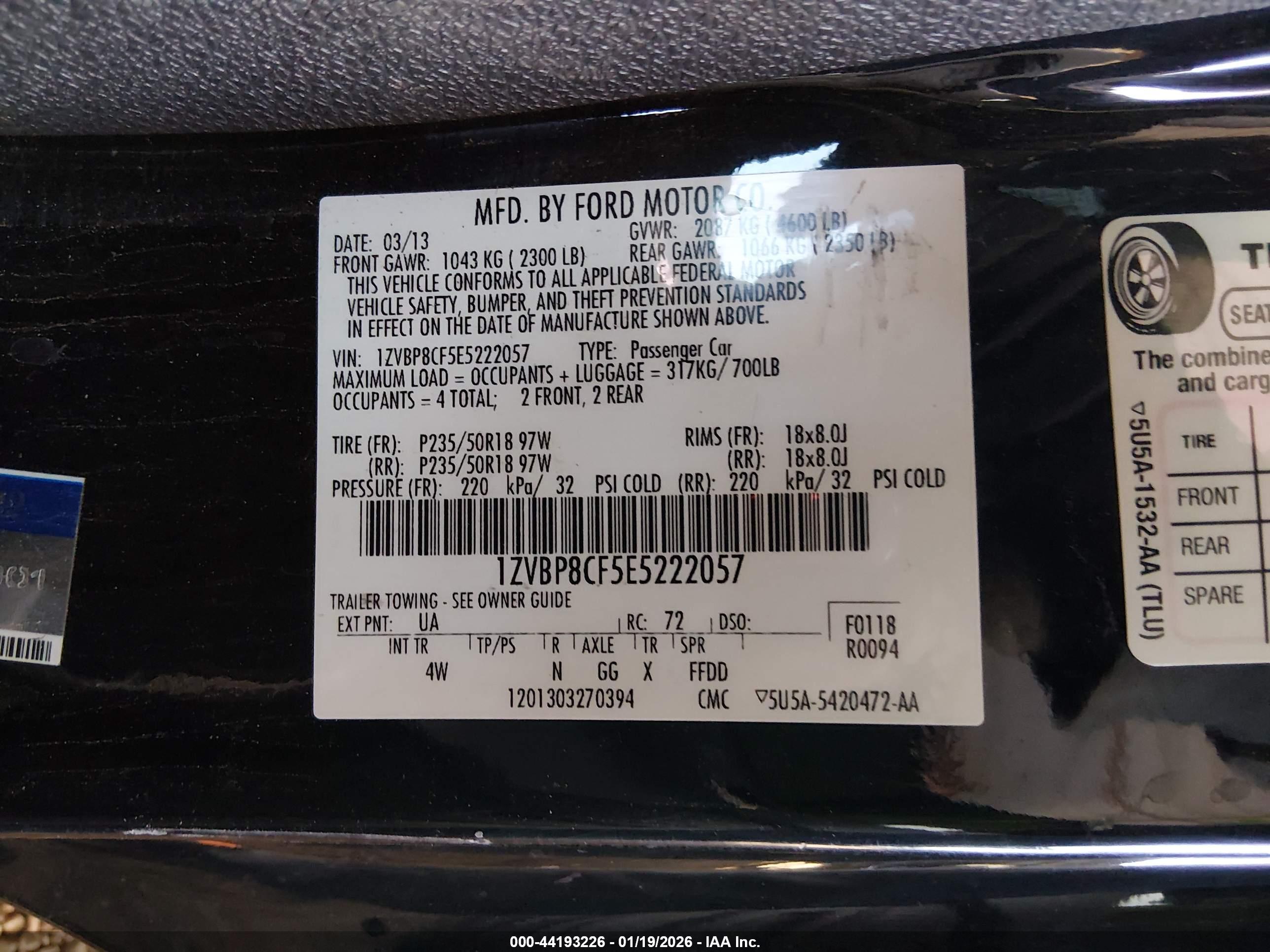FORD MUSTANG image 9