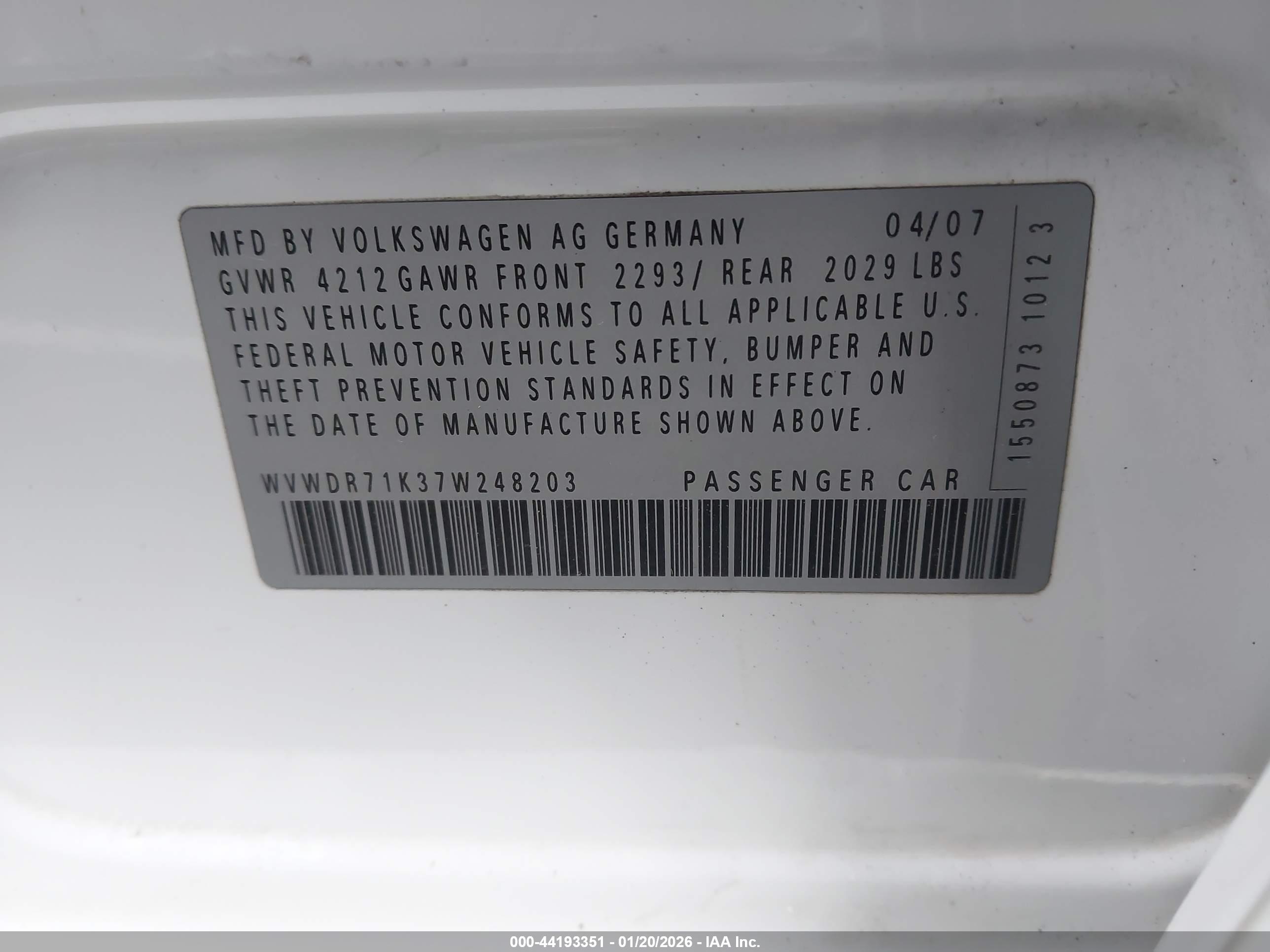 VOLKSWAGEN RABBIT image 9