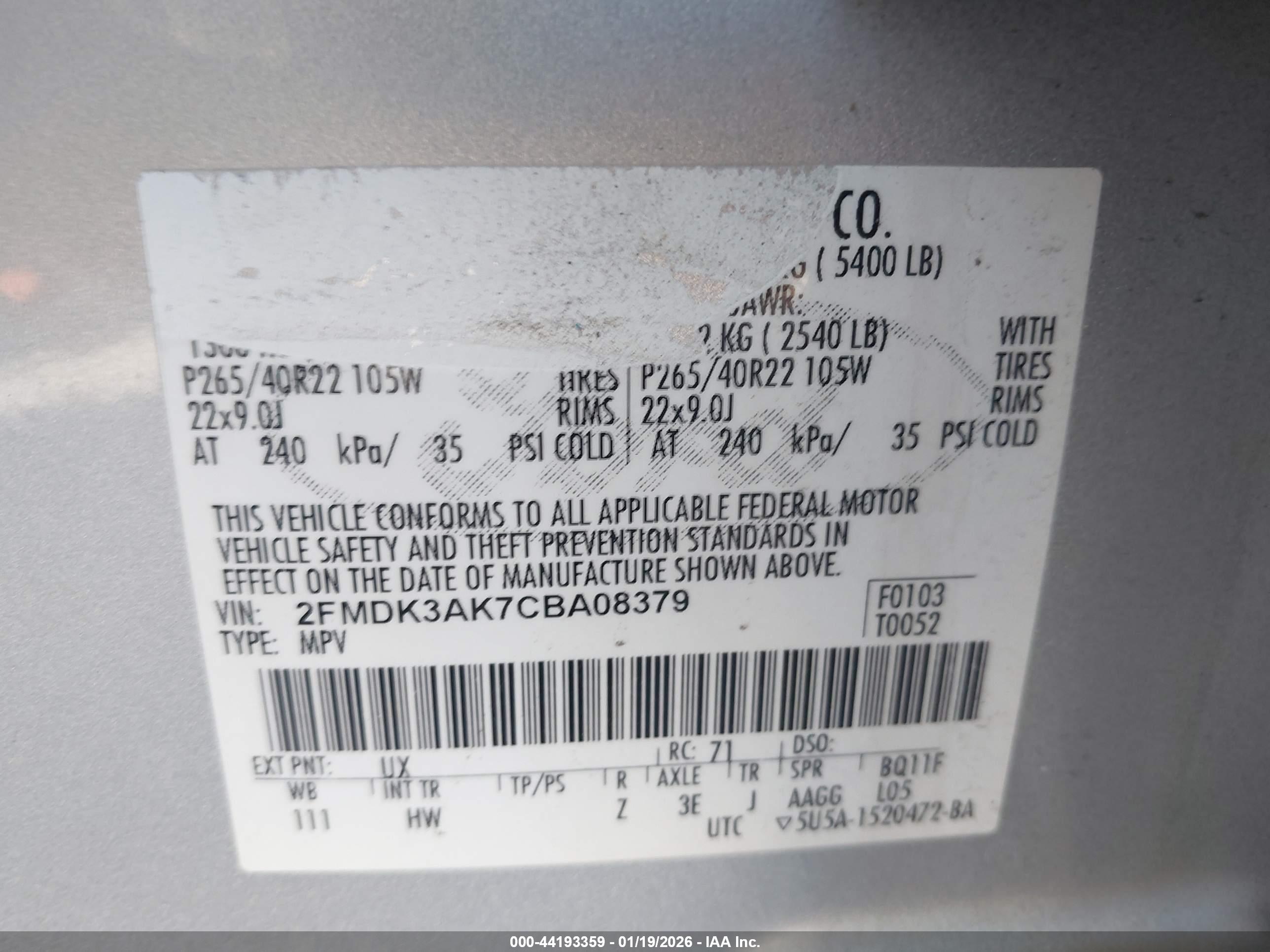 FORD EDGE image 9