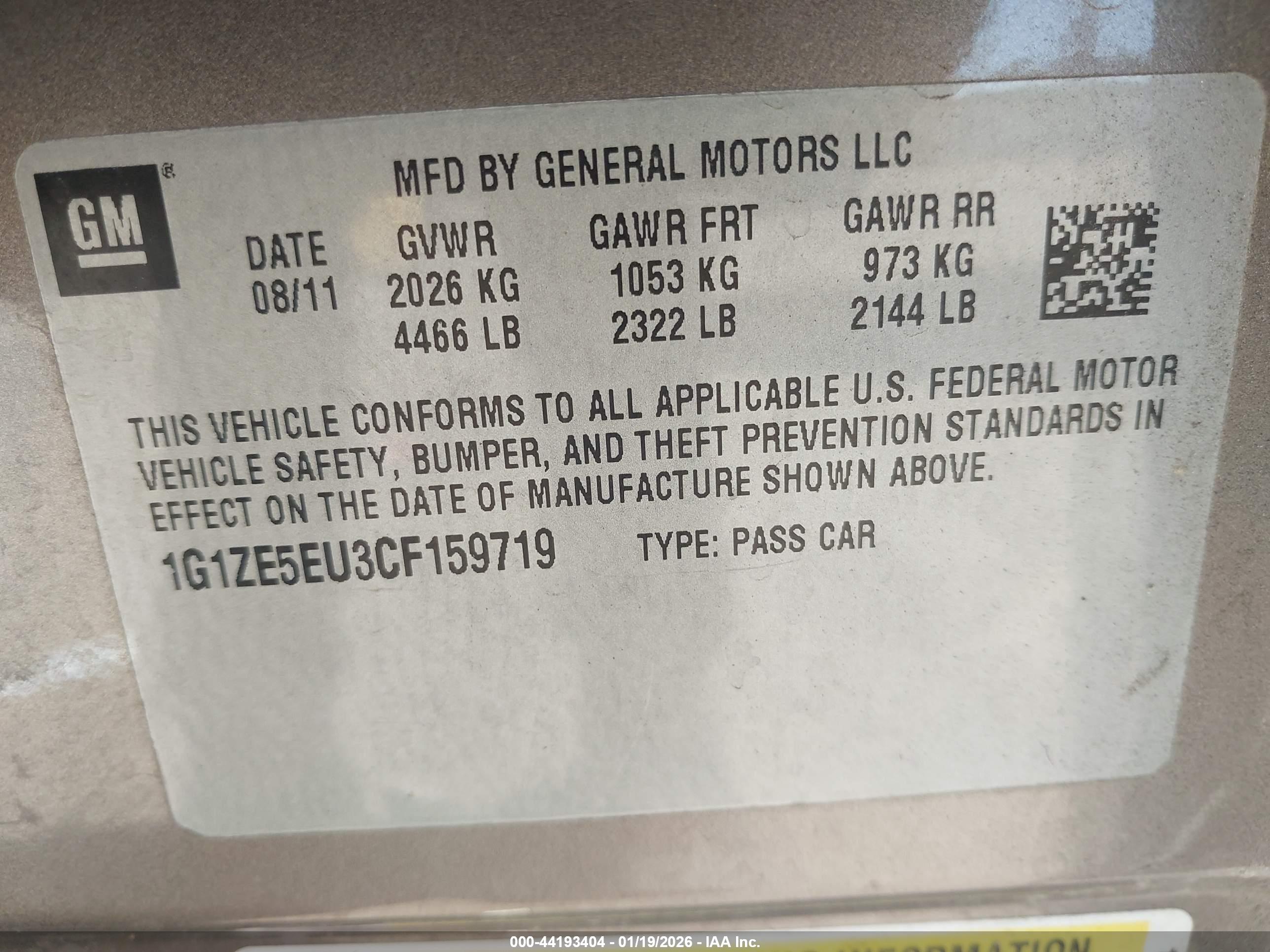 CHEVROLET MALIBU image 9