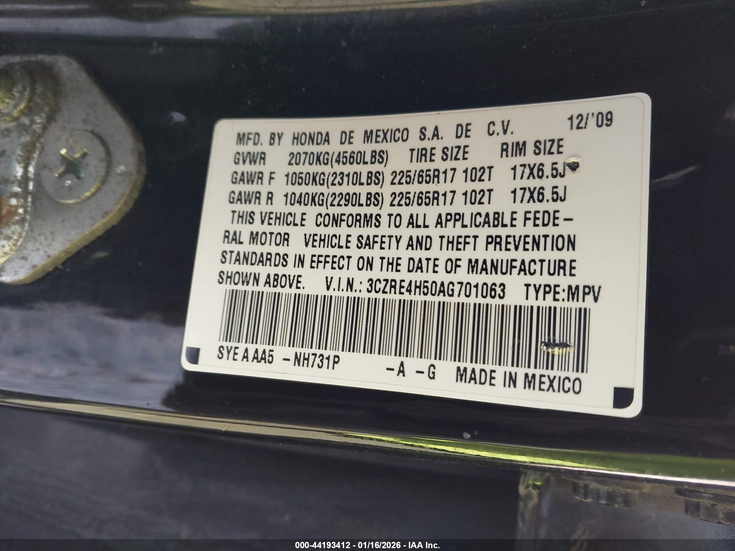 HONDA CR-V image 9