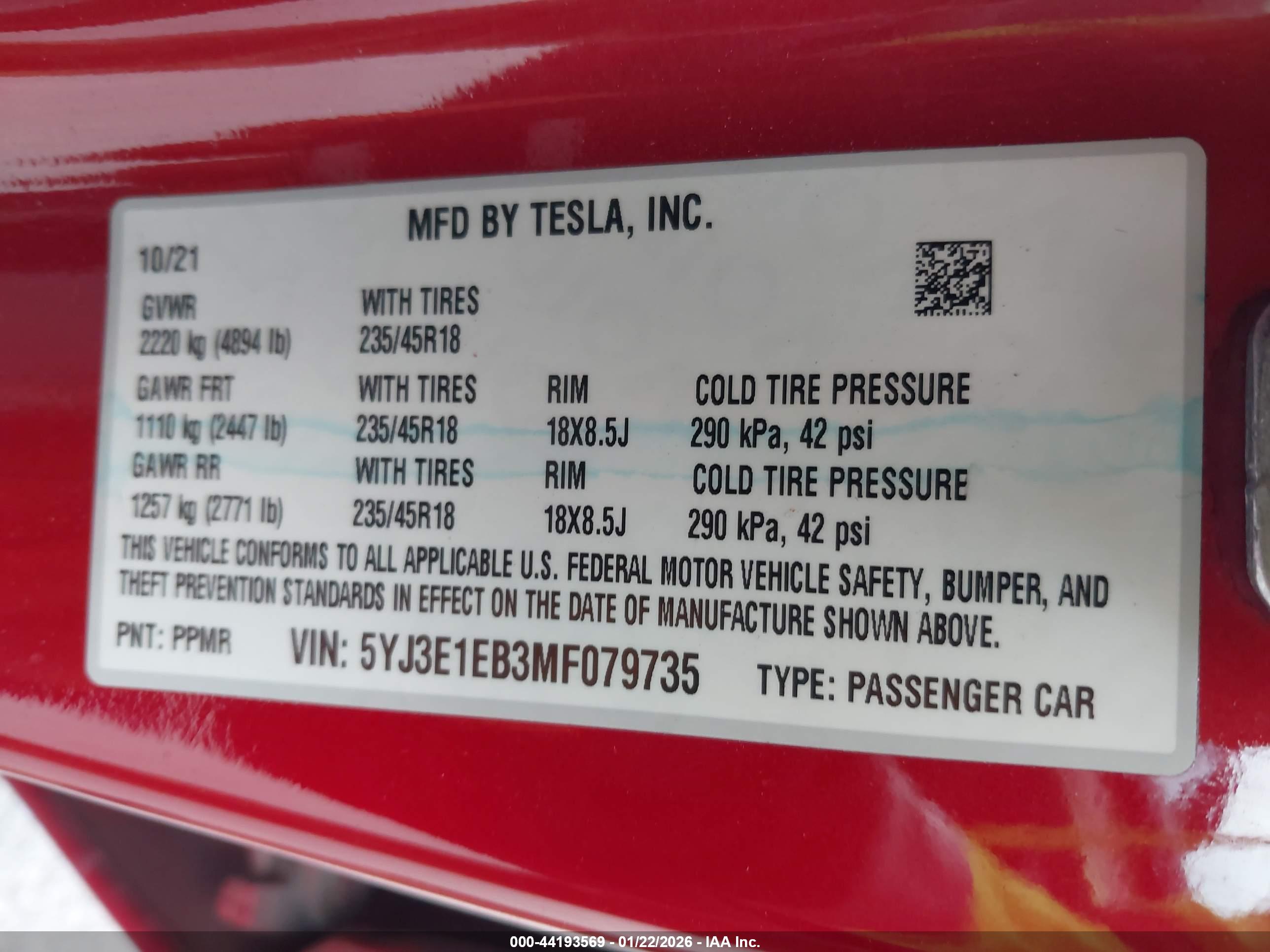 TESLA MODEL image 9