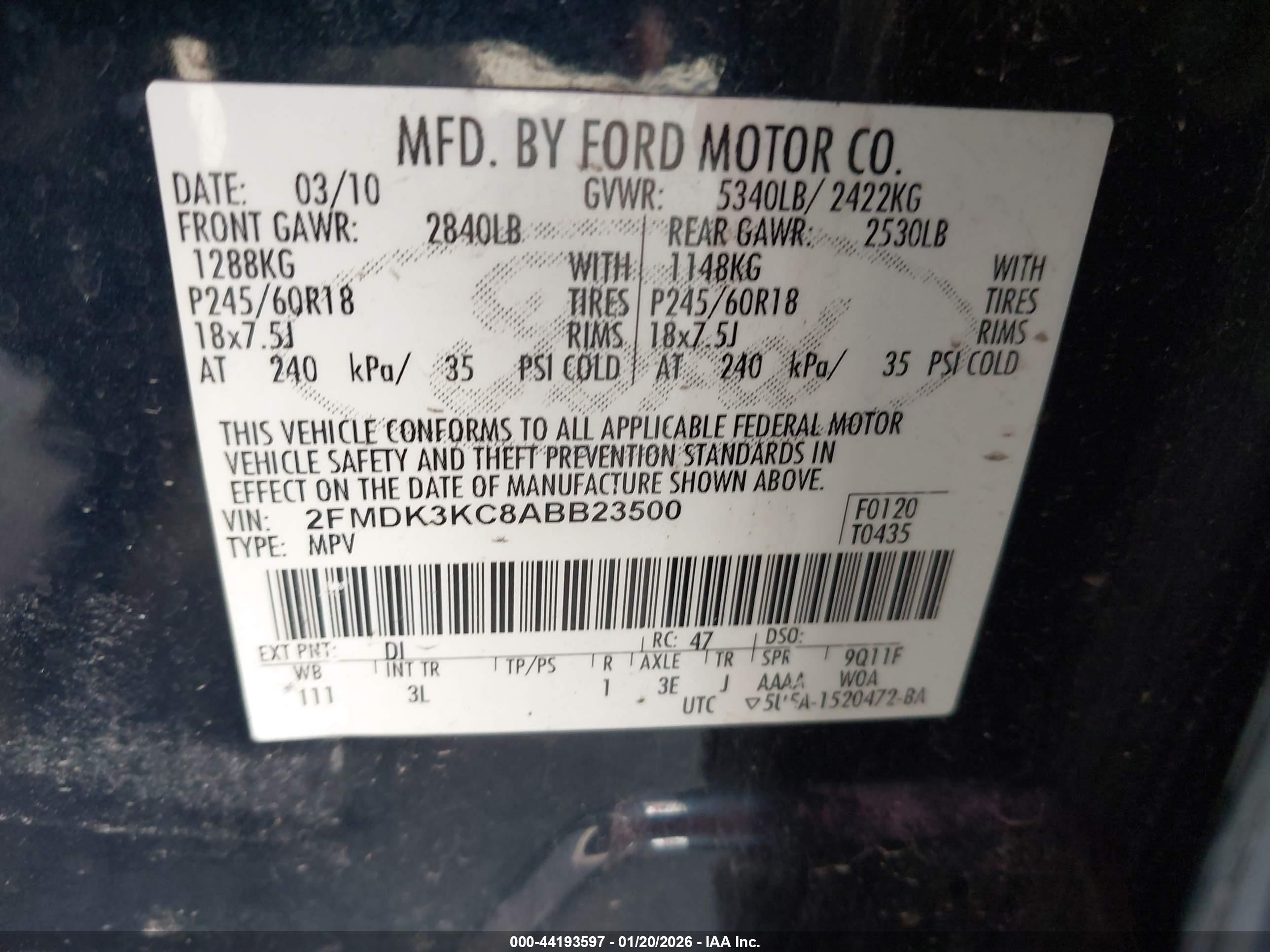 FORD EDGE image 9