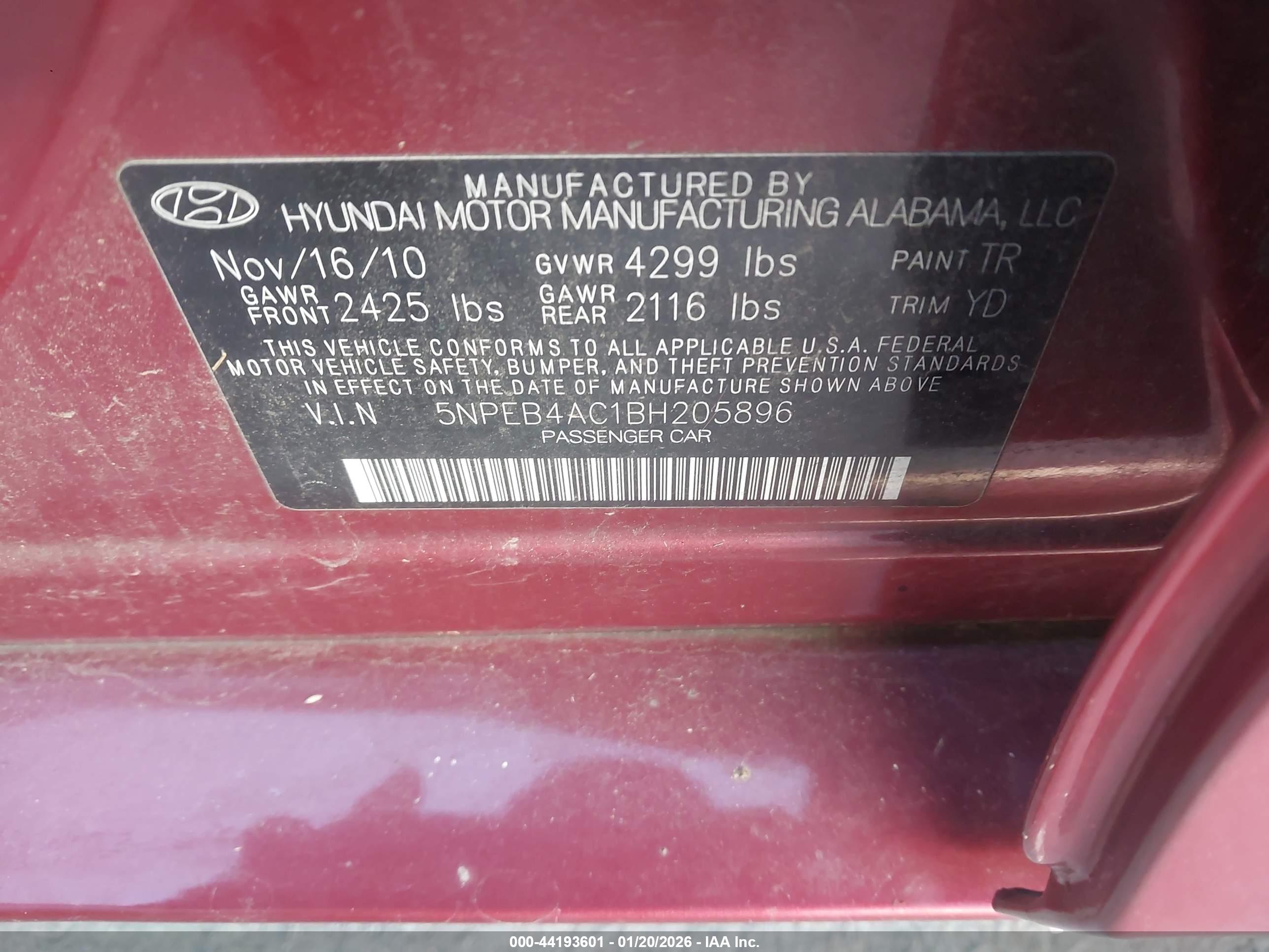HYUNDAI SONATA image 9