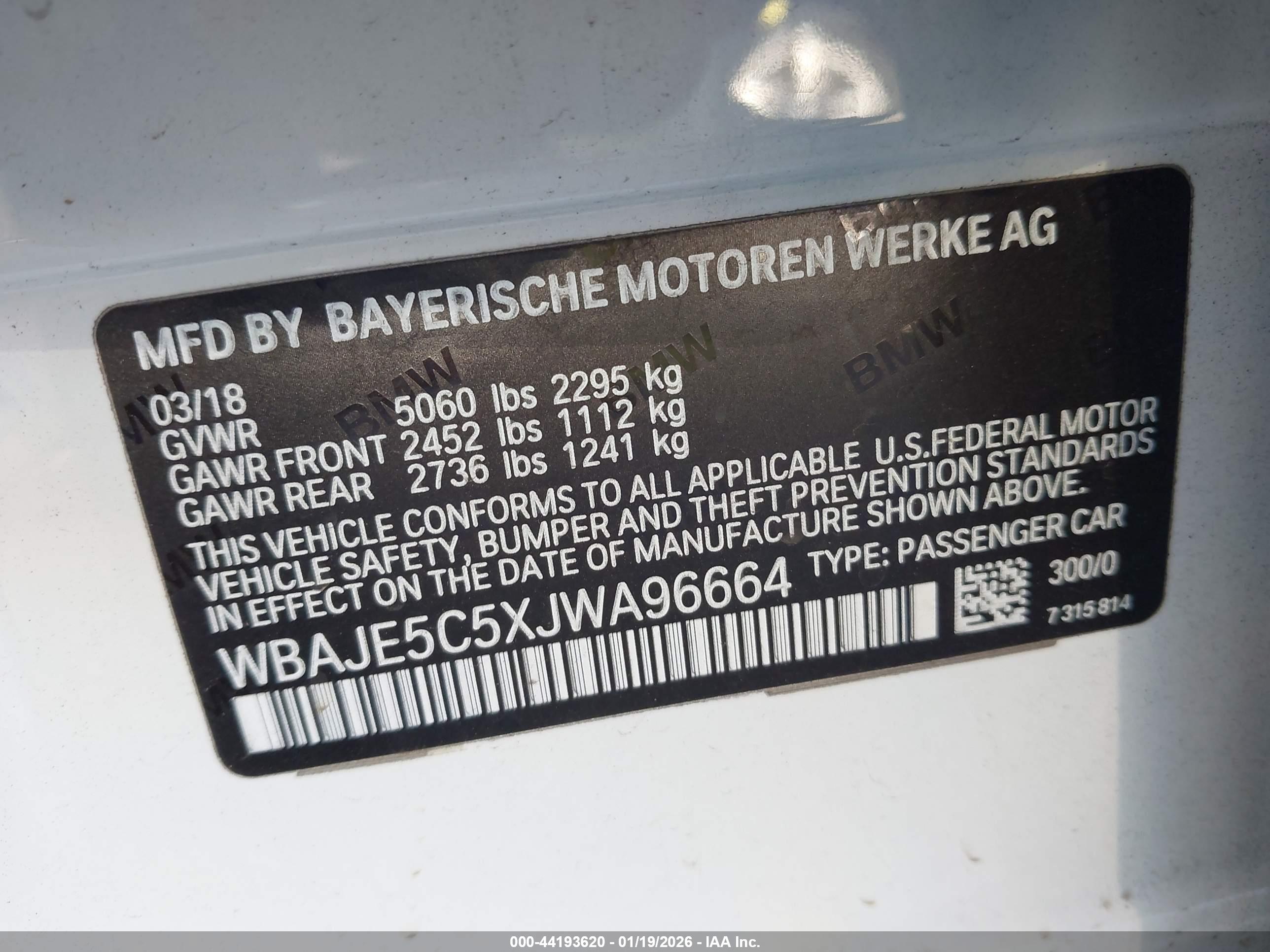 BMW 540I image 9