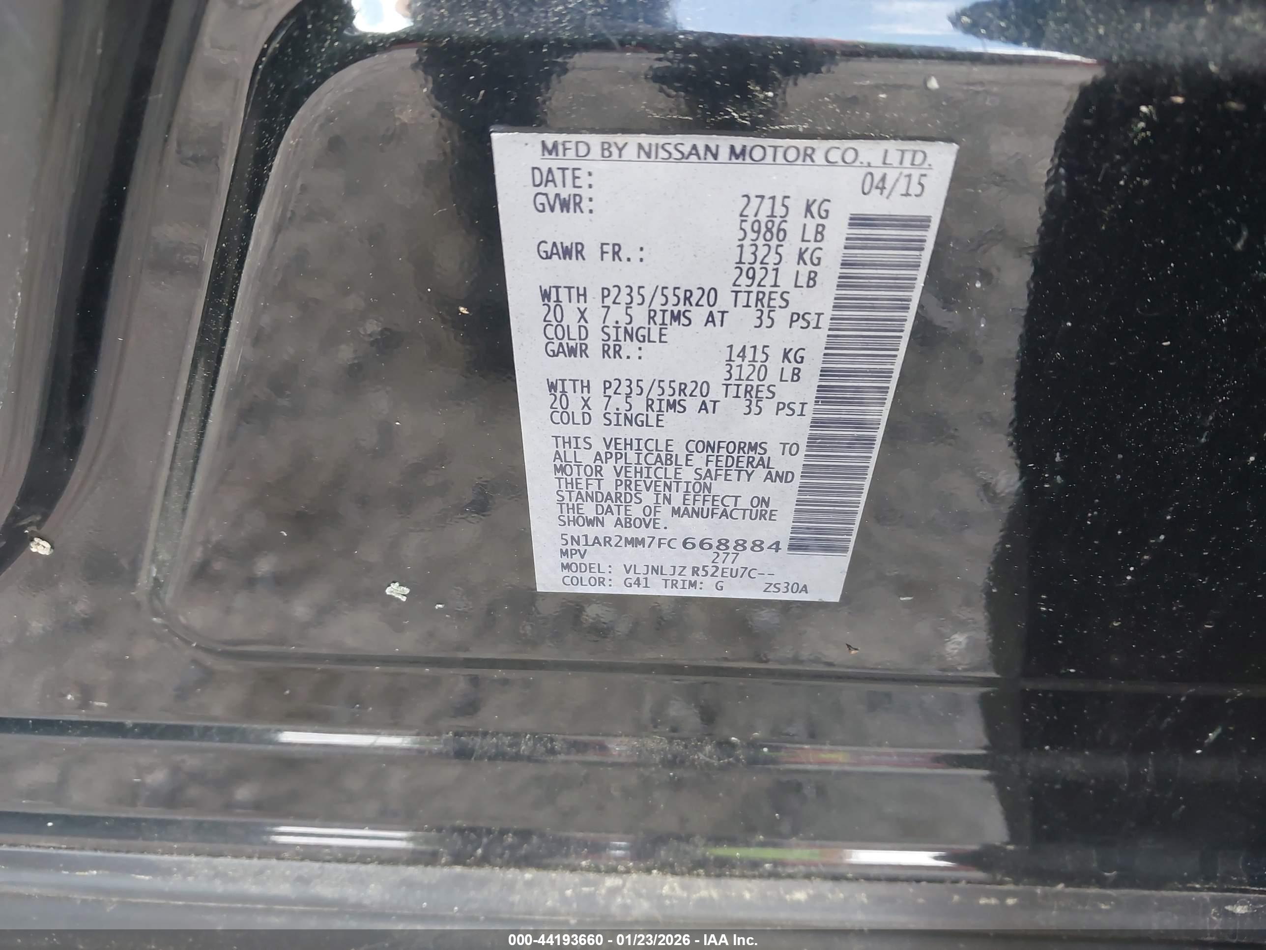 NISSAN PATHFINDER image 9