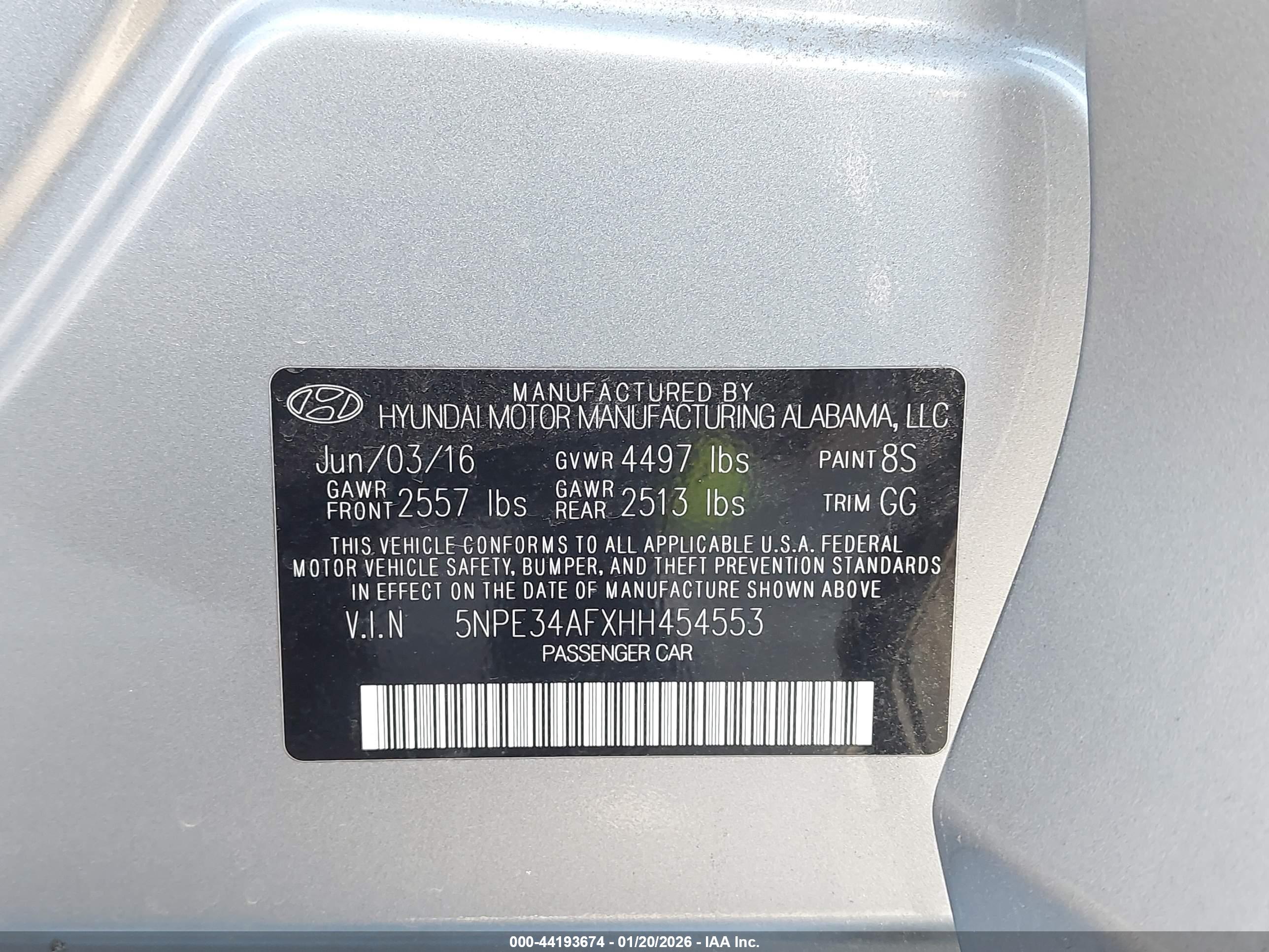 HYUNDAI SONATA image 9