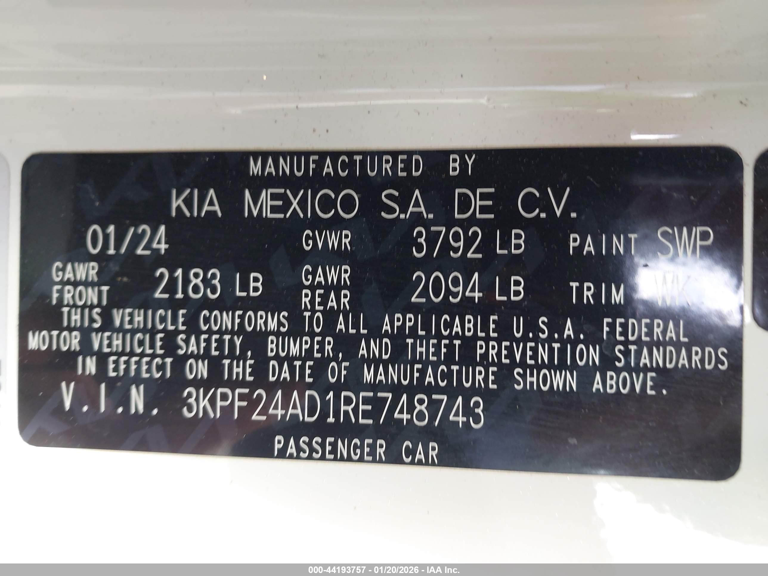 KIA FORTE image 9