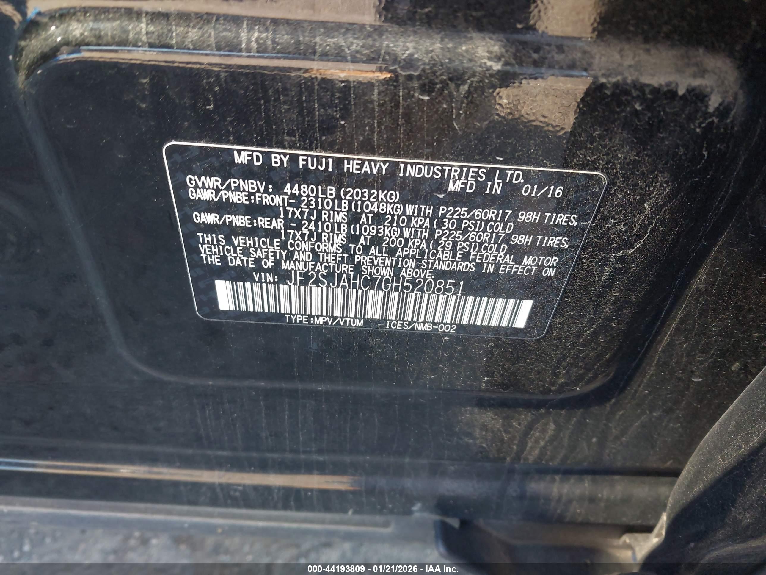 SUBARU FORESTER image 9