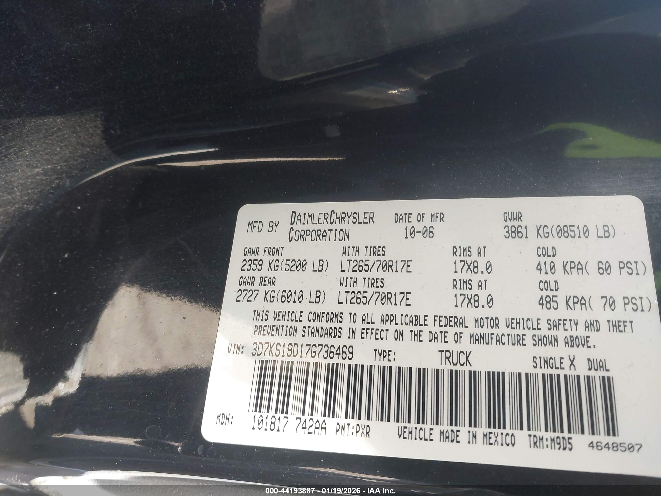 DODGE RAM image 9