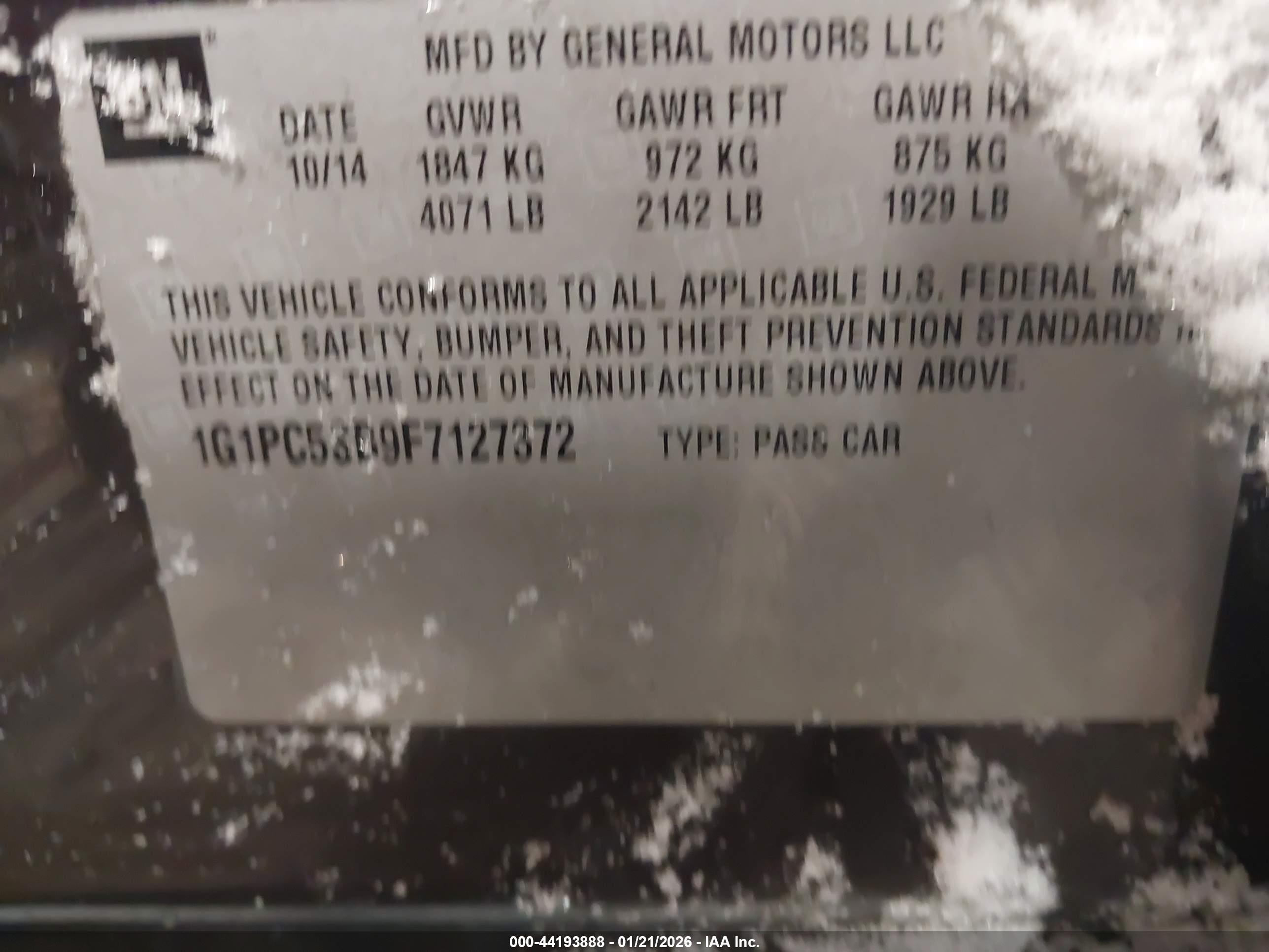 CHEVROLET CRUZE image 9