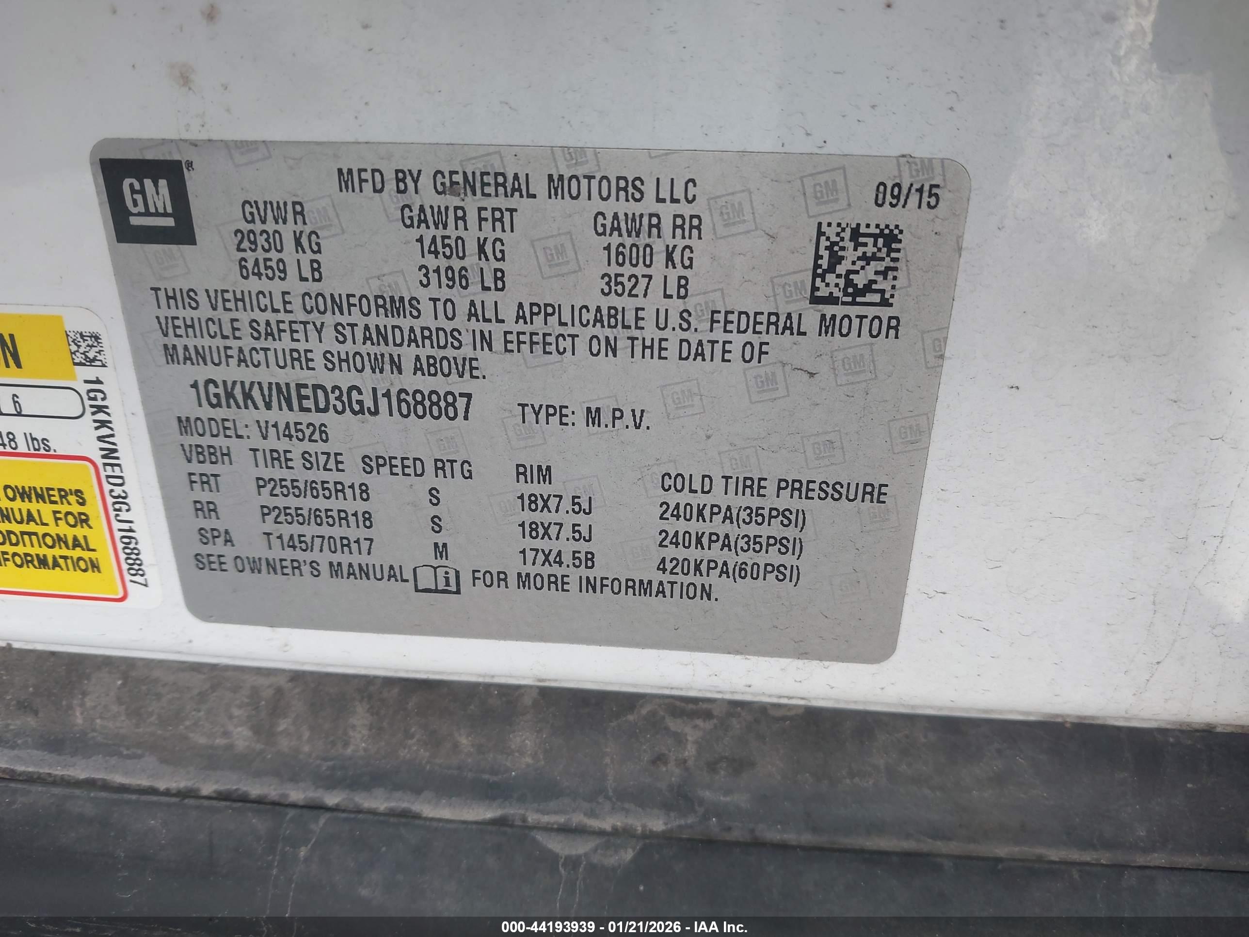 GMC ACADIA image 9