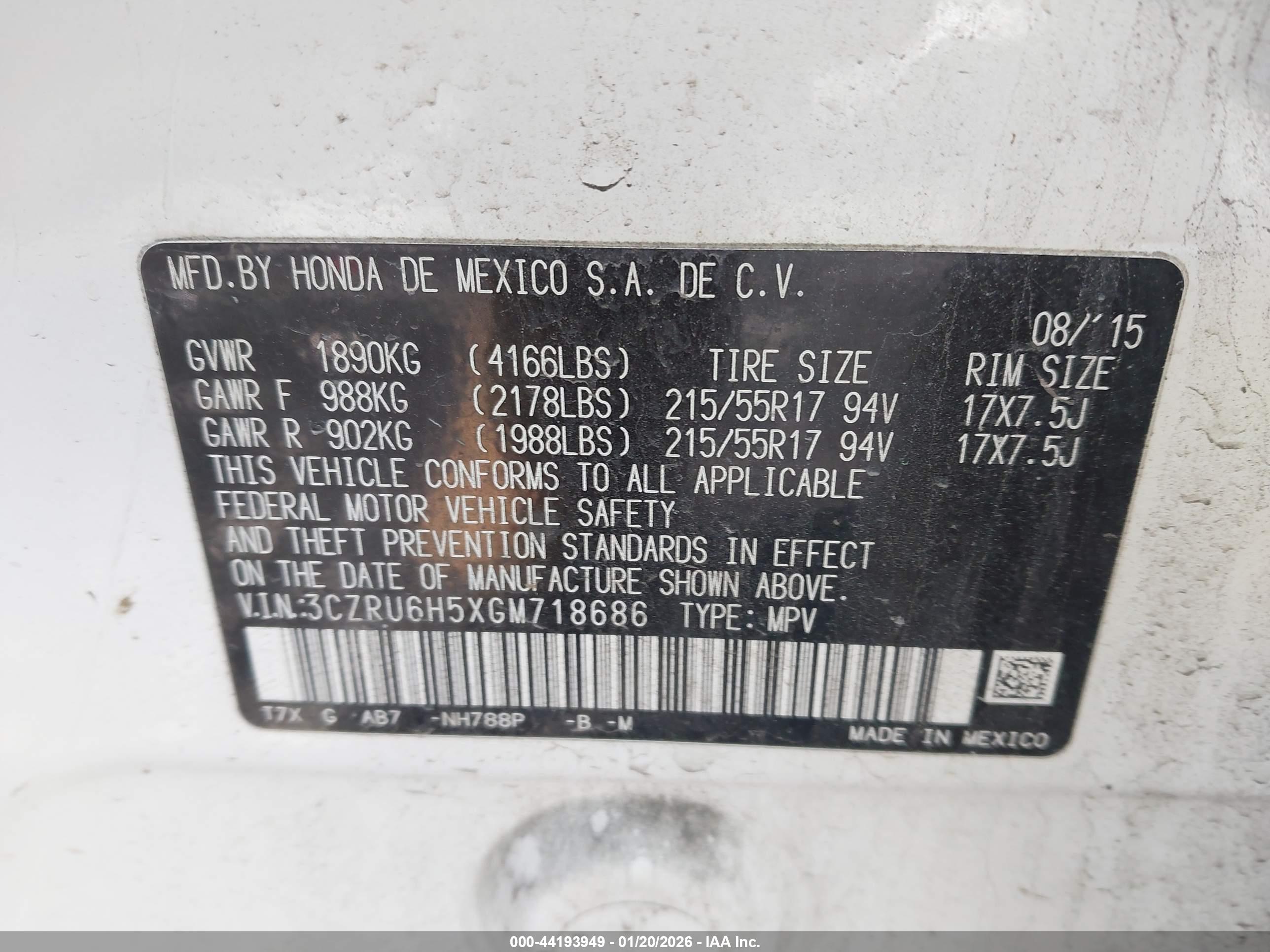 HONDA HR-V image 9