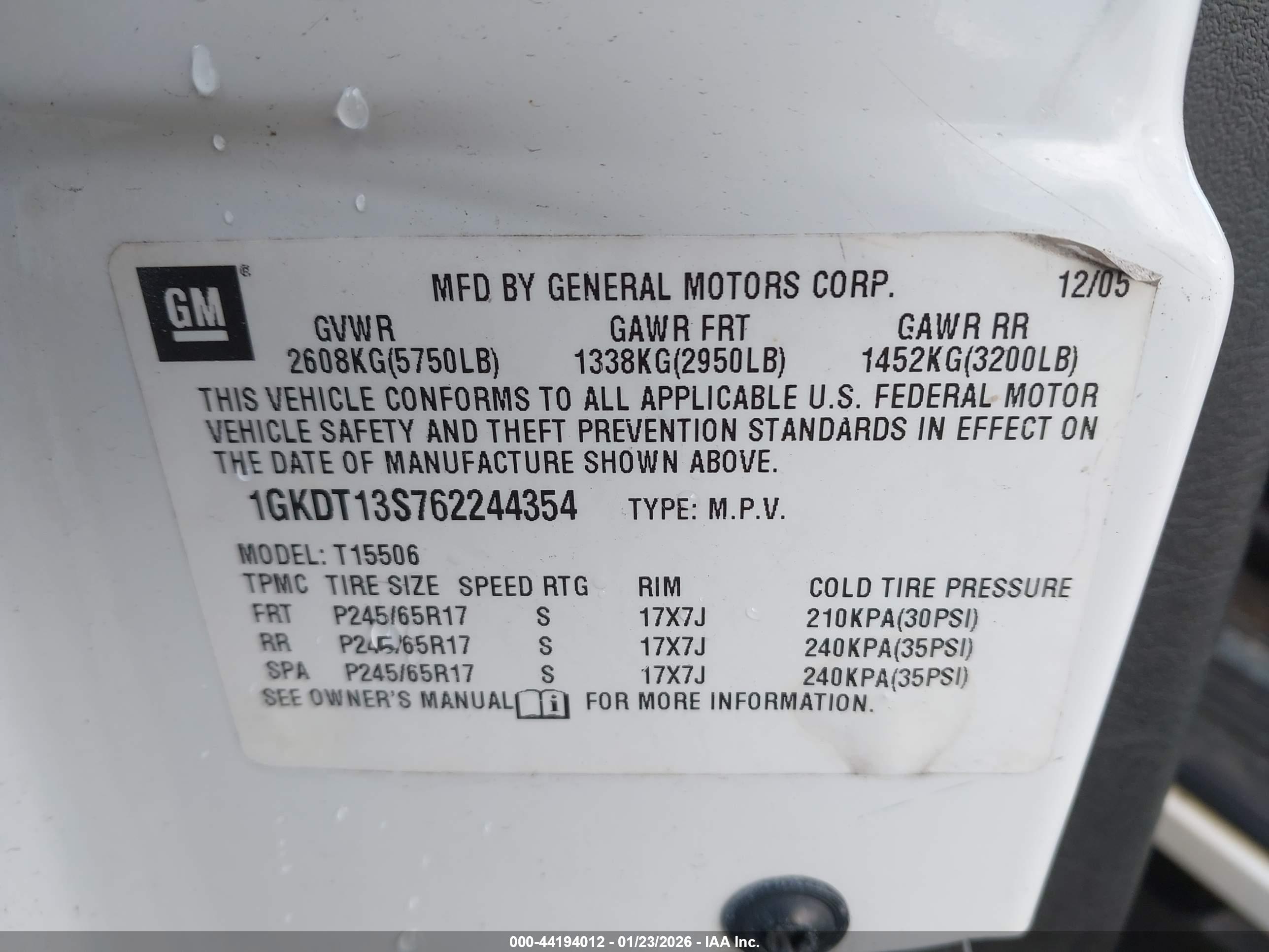 GMC ENVOY image 9