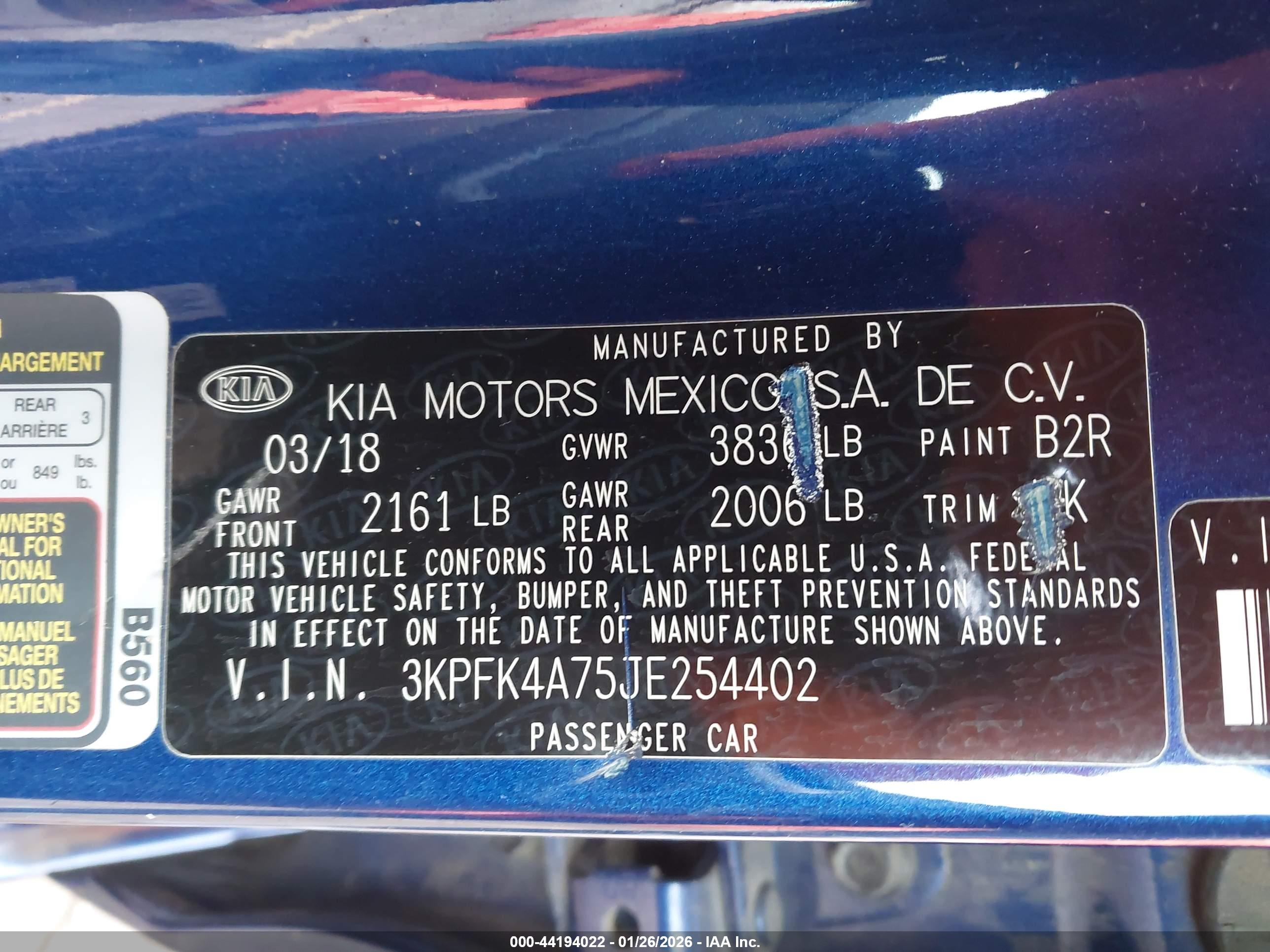 KIA FORTE image 9