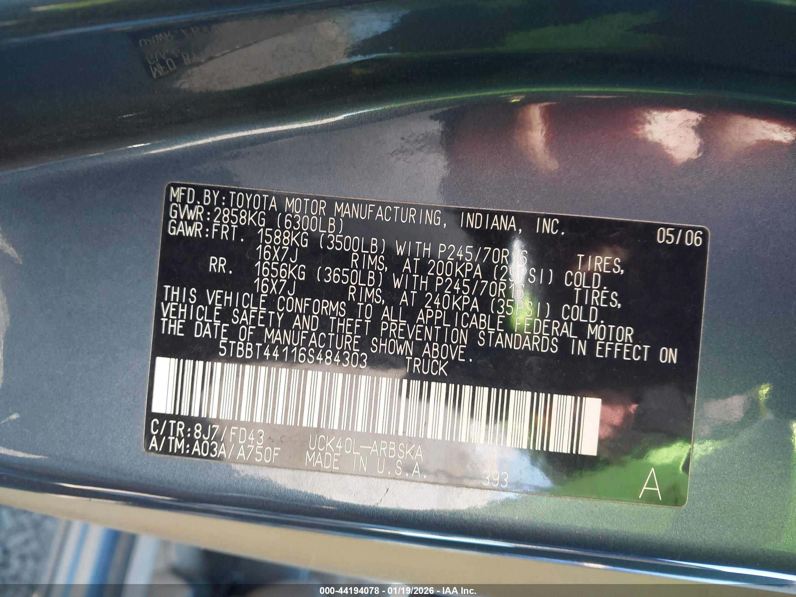 TOYOTA TUNDRA image 9