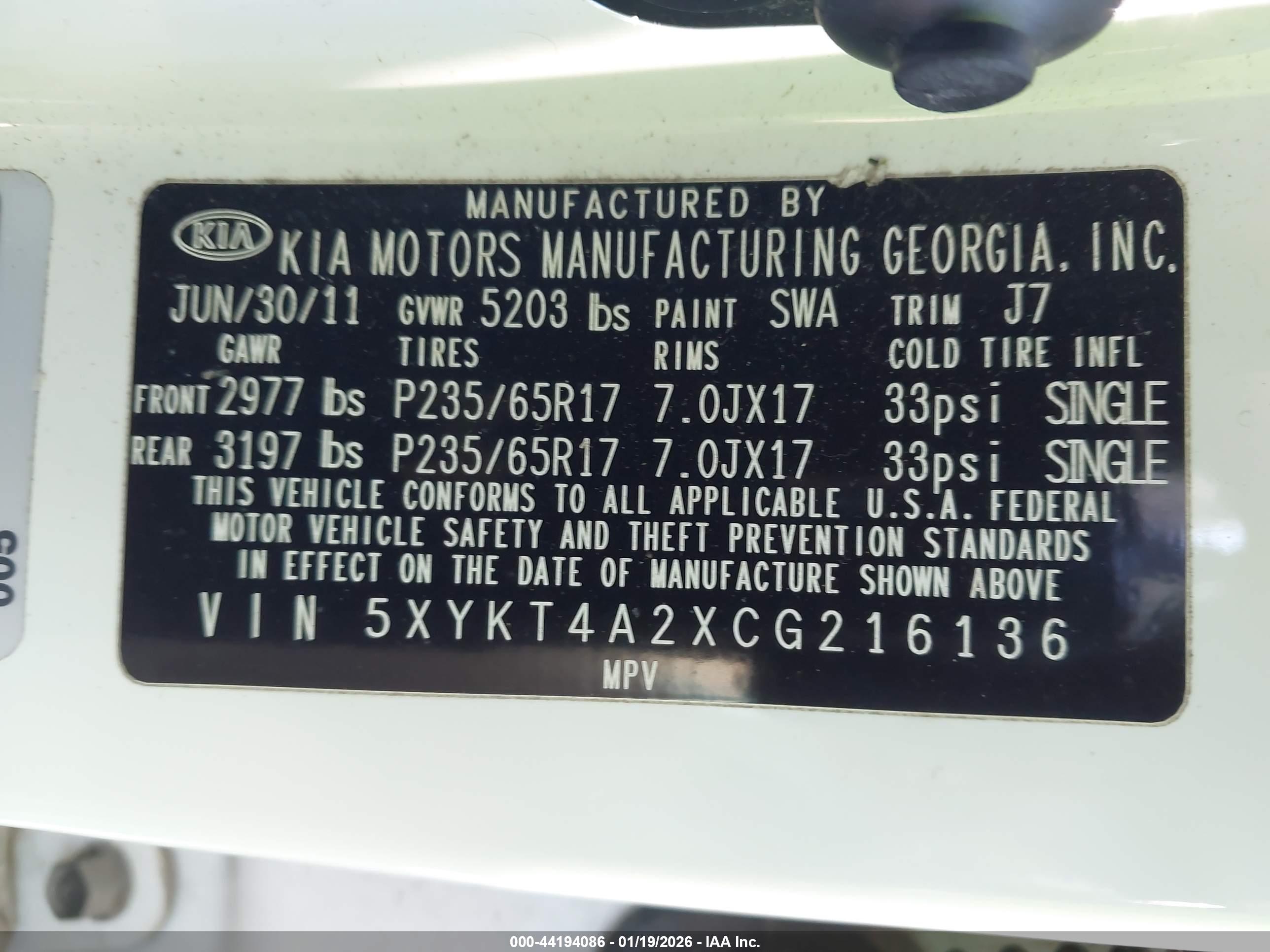 KIA SORENTO image 9