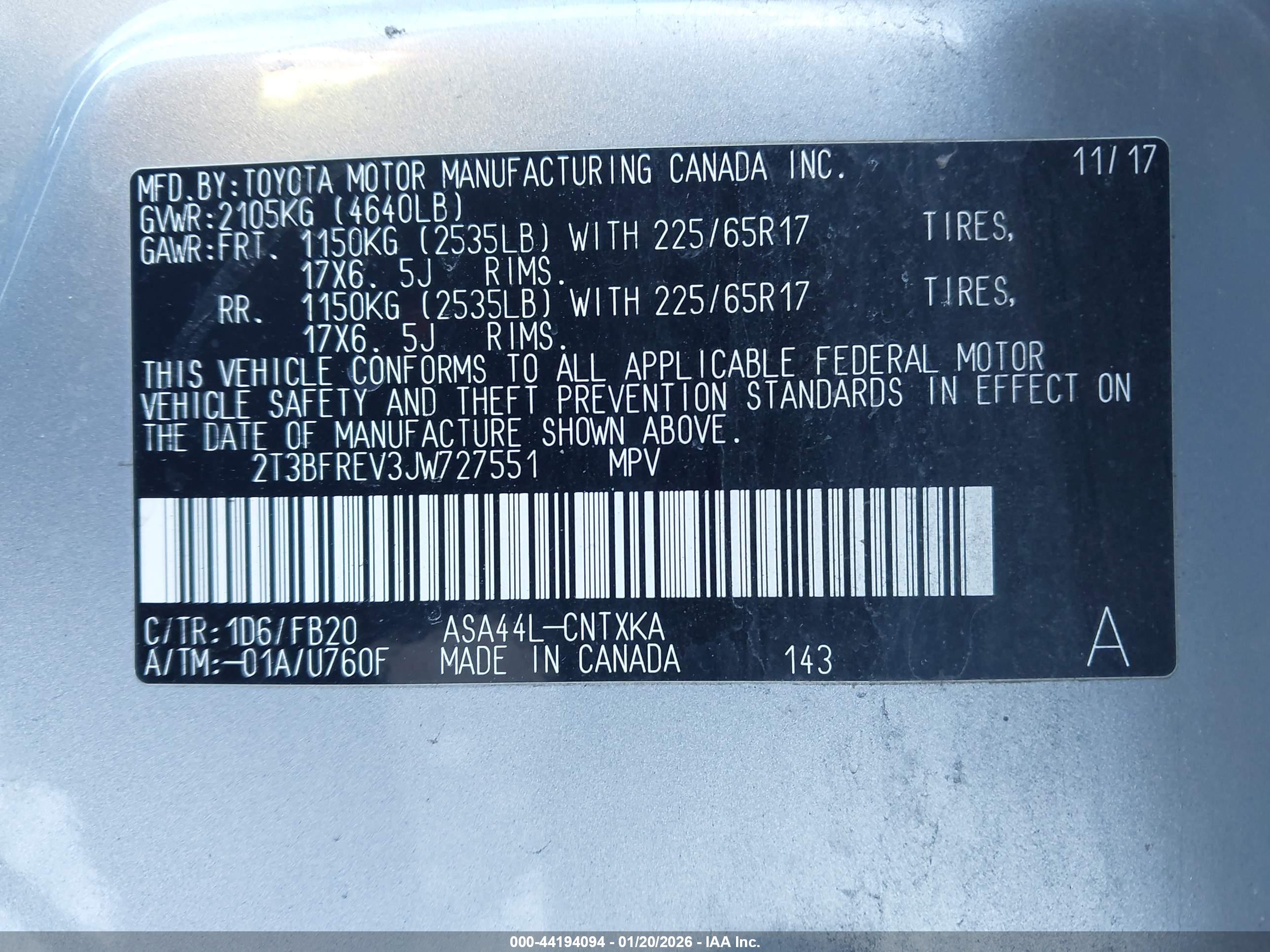 TOYOTA RAV4 image 9