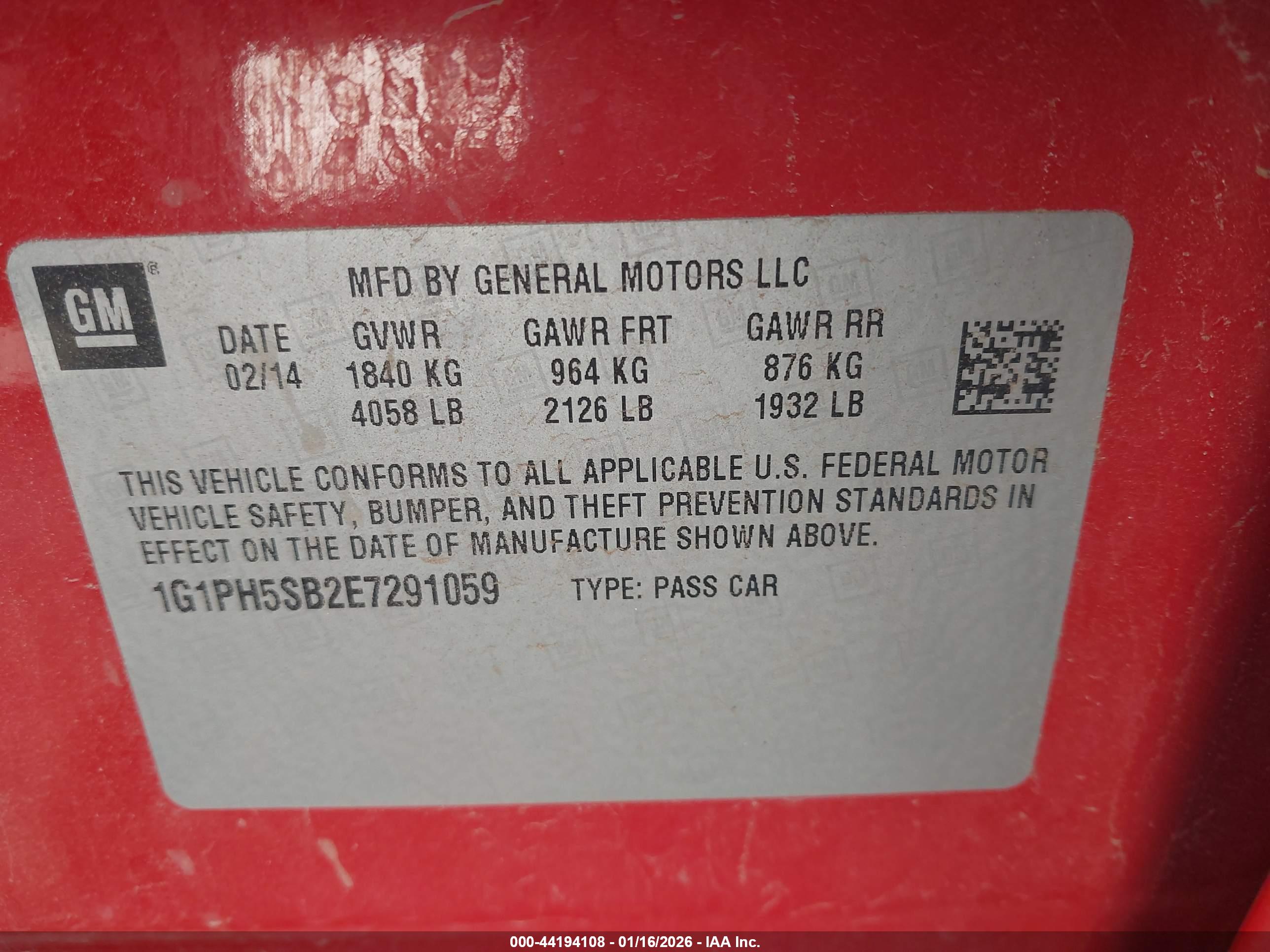 CHEVROLET CRUZE image 9