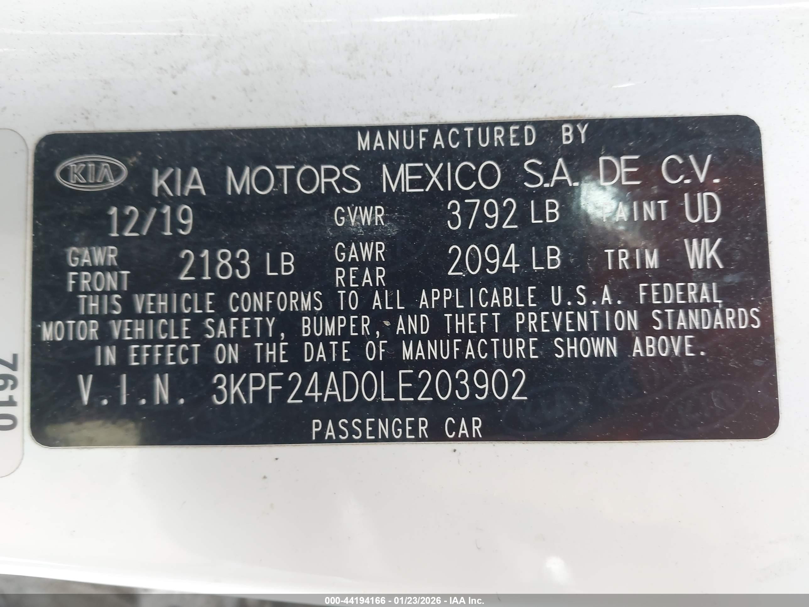 KIA FORTE image 9