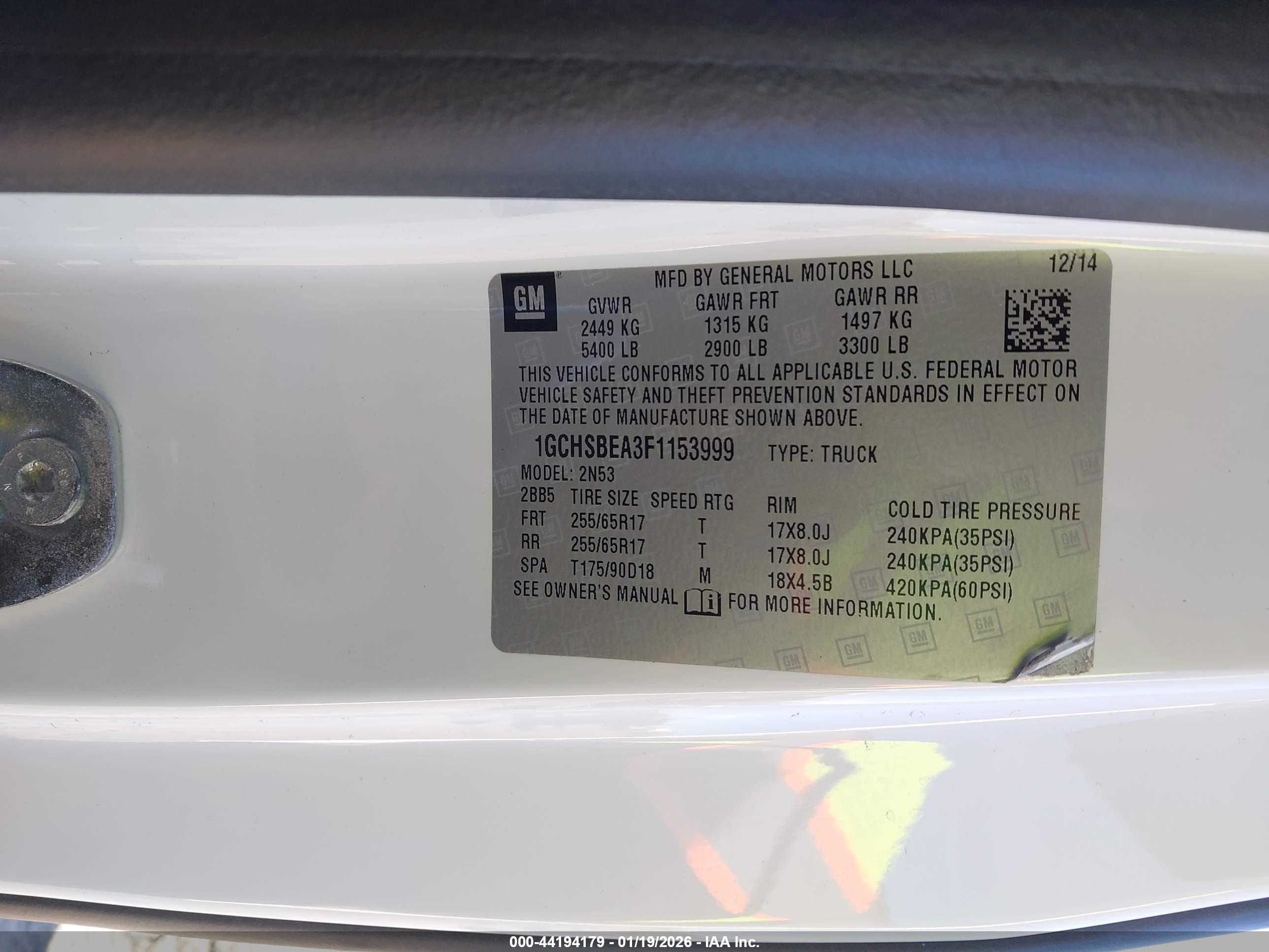 CHEVROLET COLORADO image 9