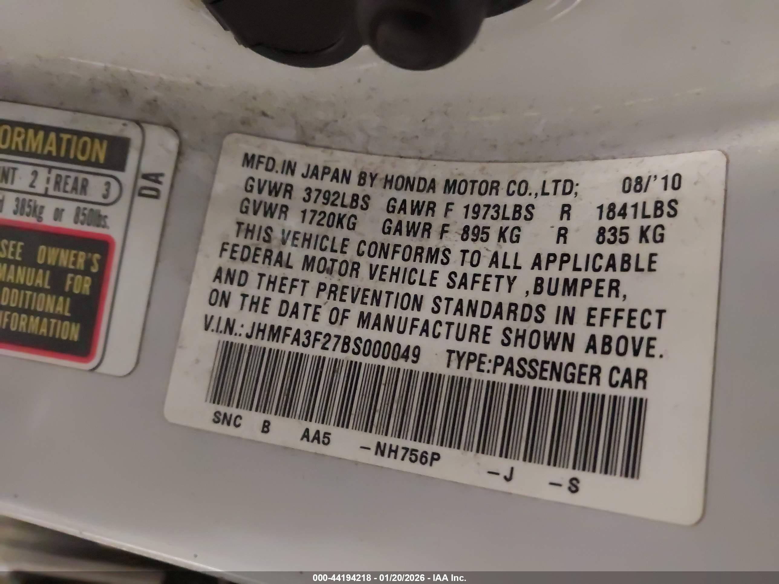 HONDA CIVIC image 9