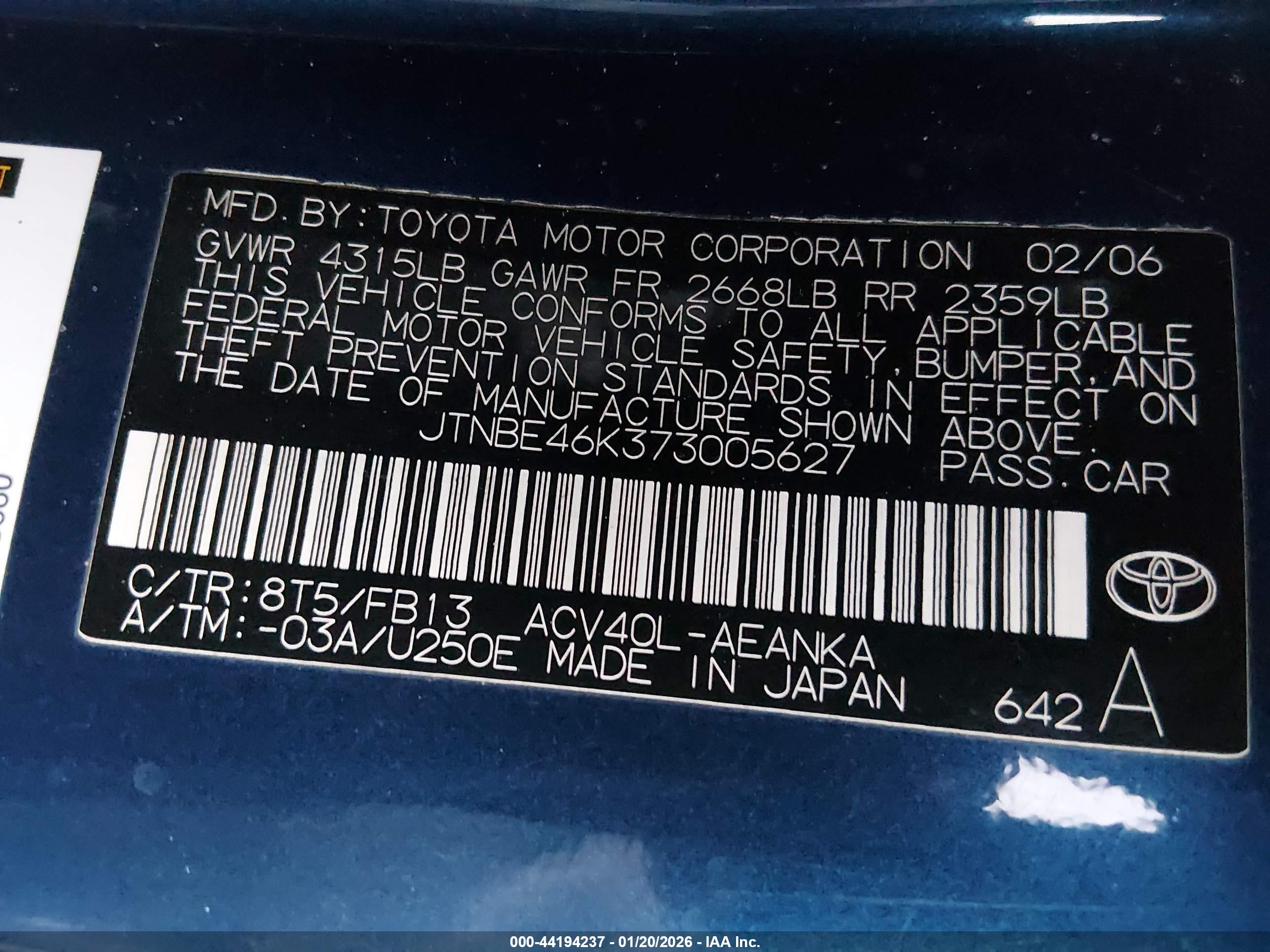TOYOTA CAMRY image 9