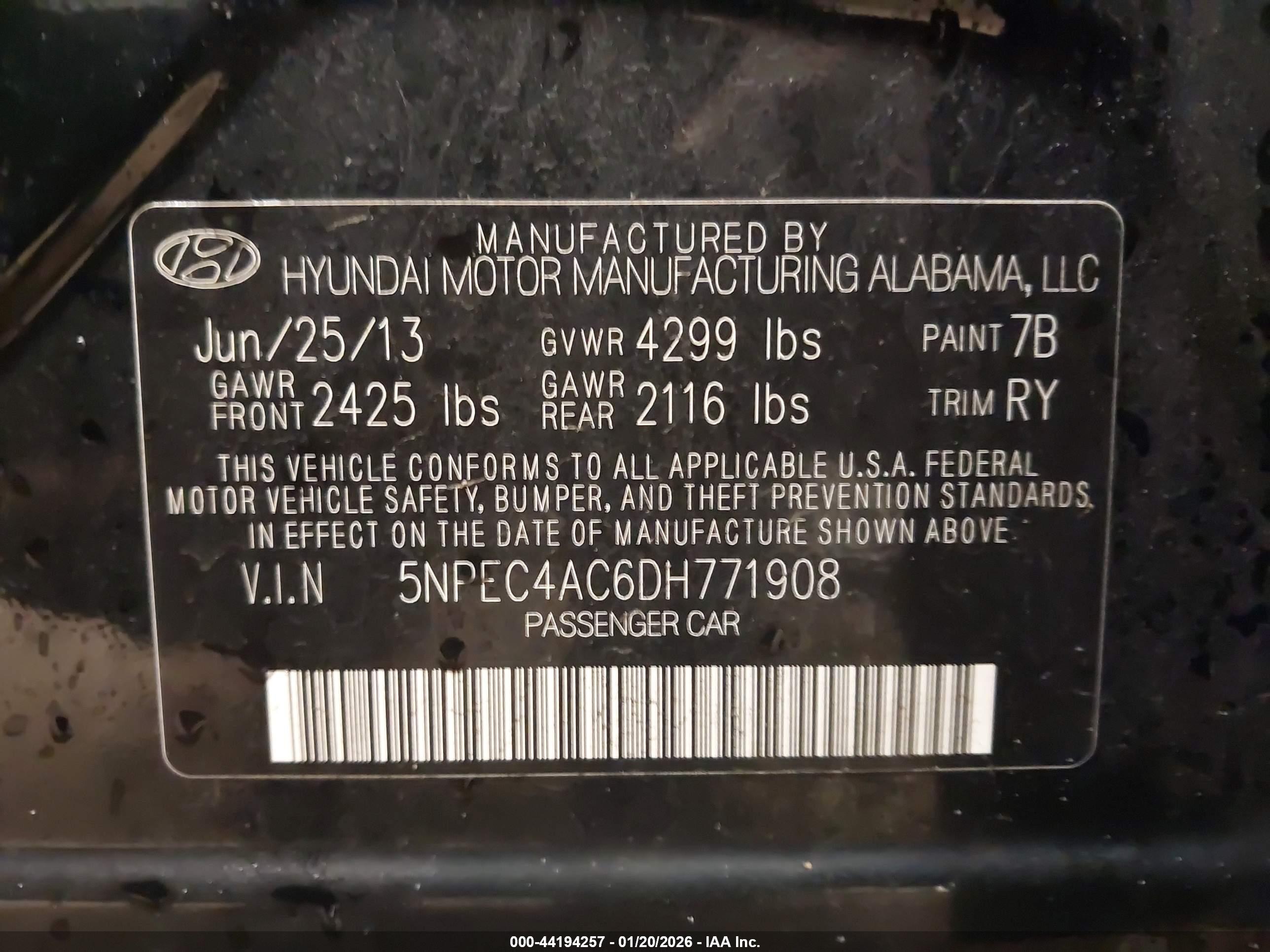 HYUNDAI SONATA image 9