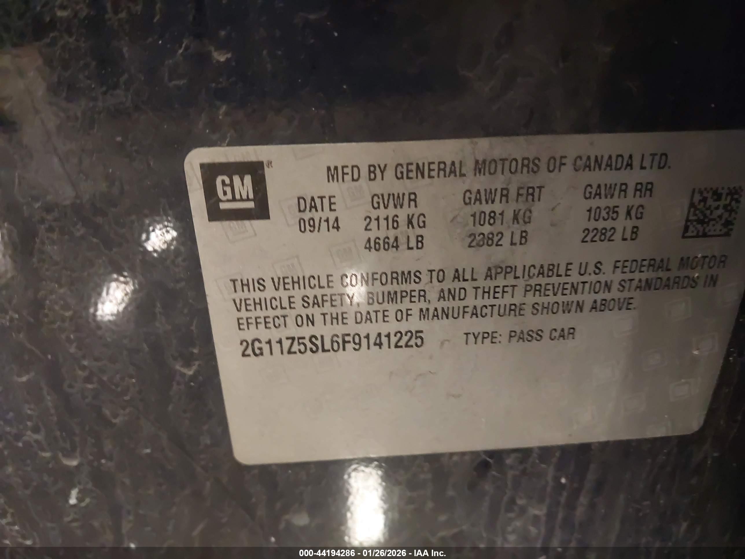 CHEVROLET IMPALA image 9