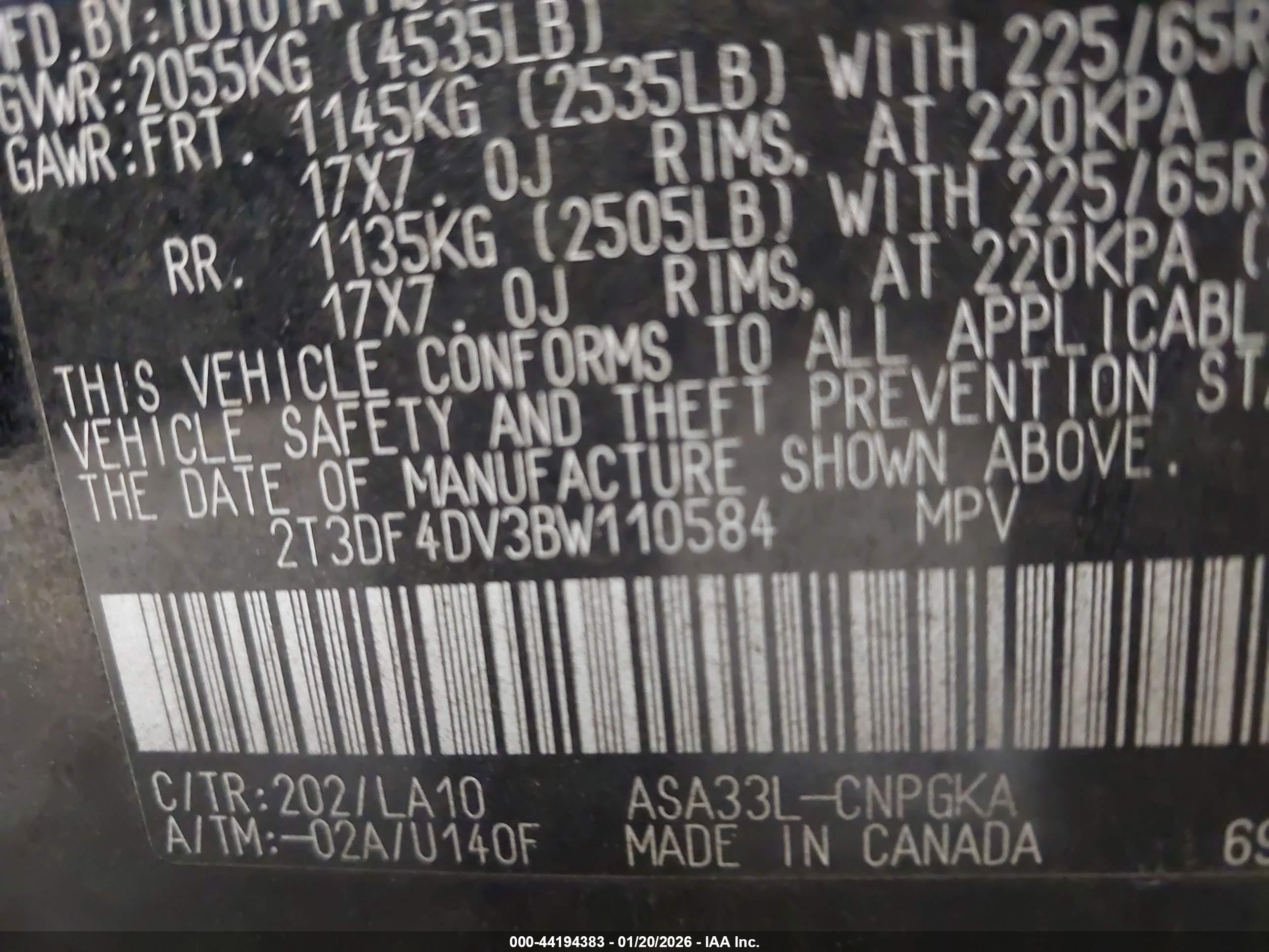 TOYOTA RAV4 image 9