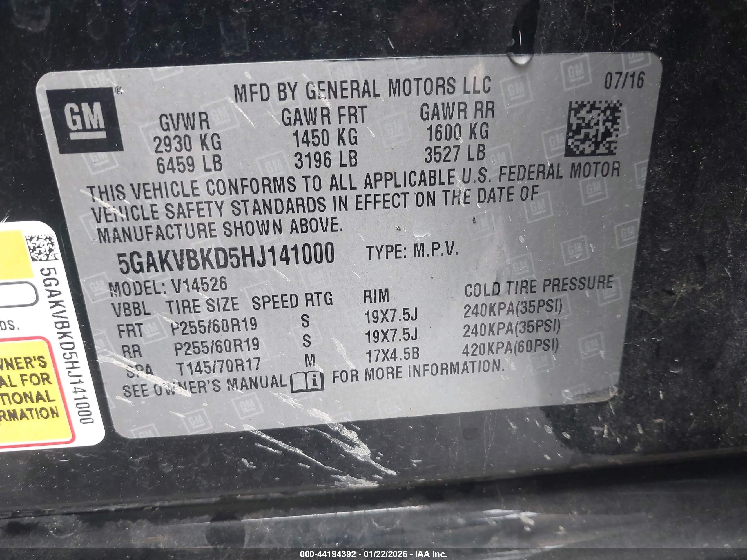 BUICK ENCLAVE image 9