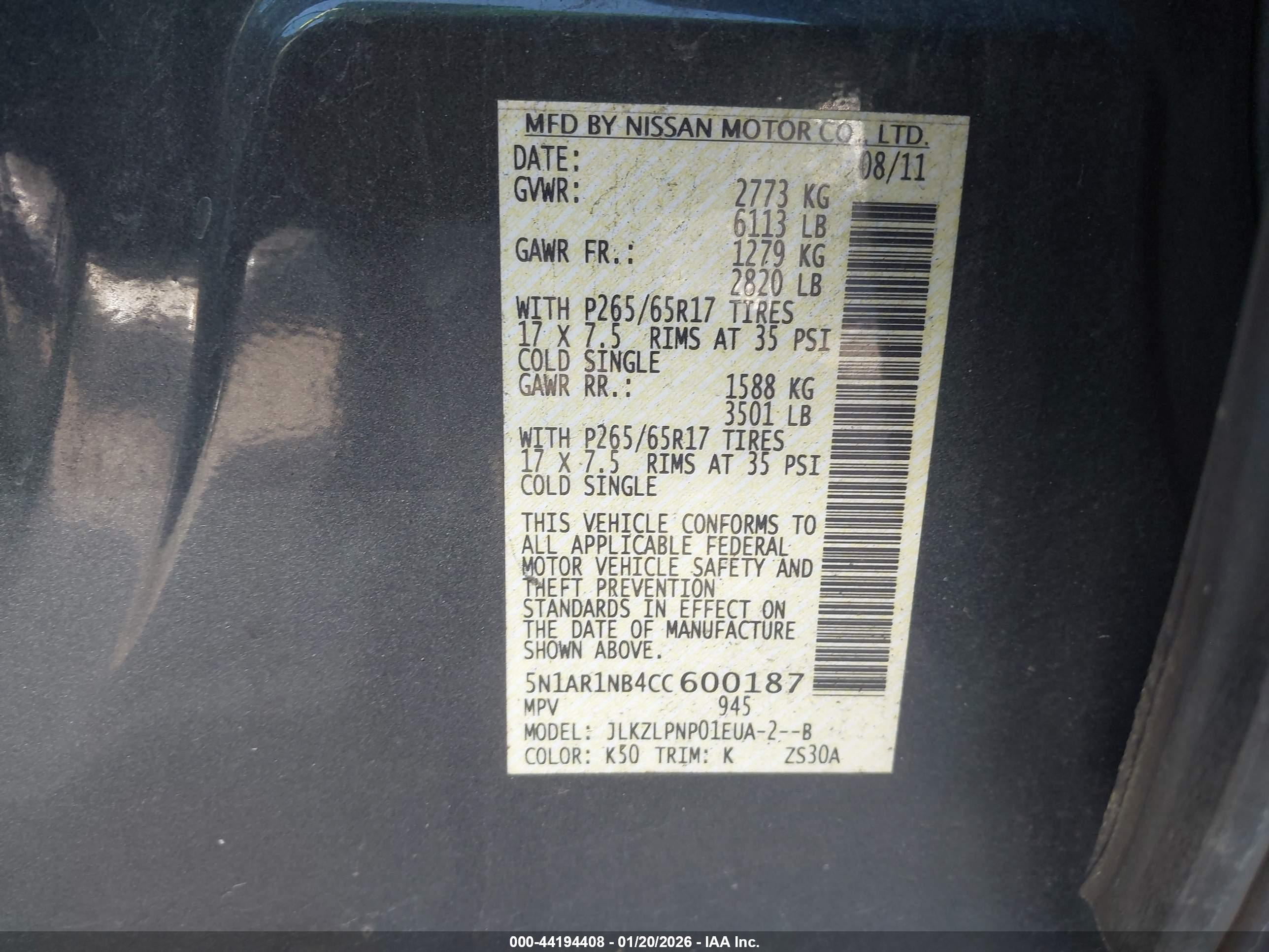 NISSAN PATHFINDER image 9
