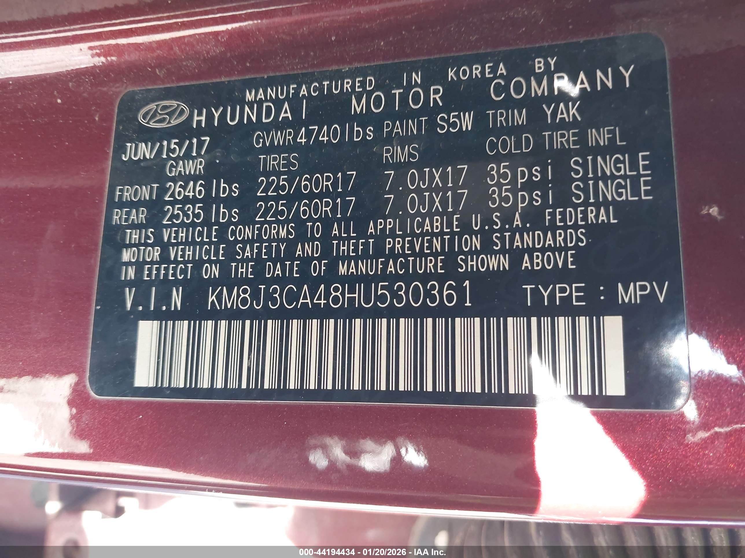 HYUNDAI TUCSON image 9