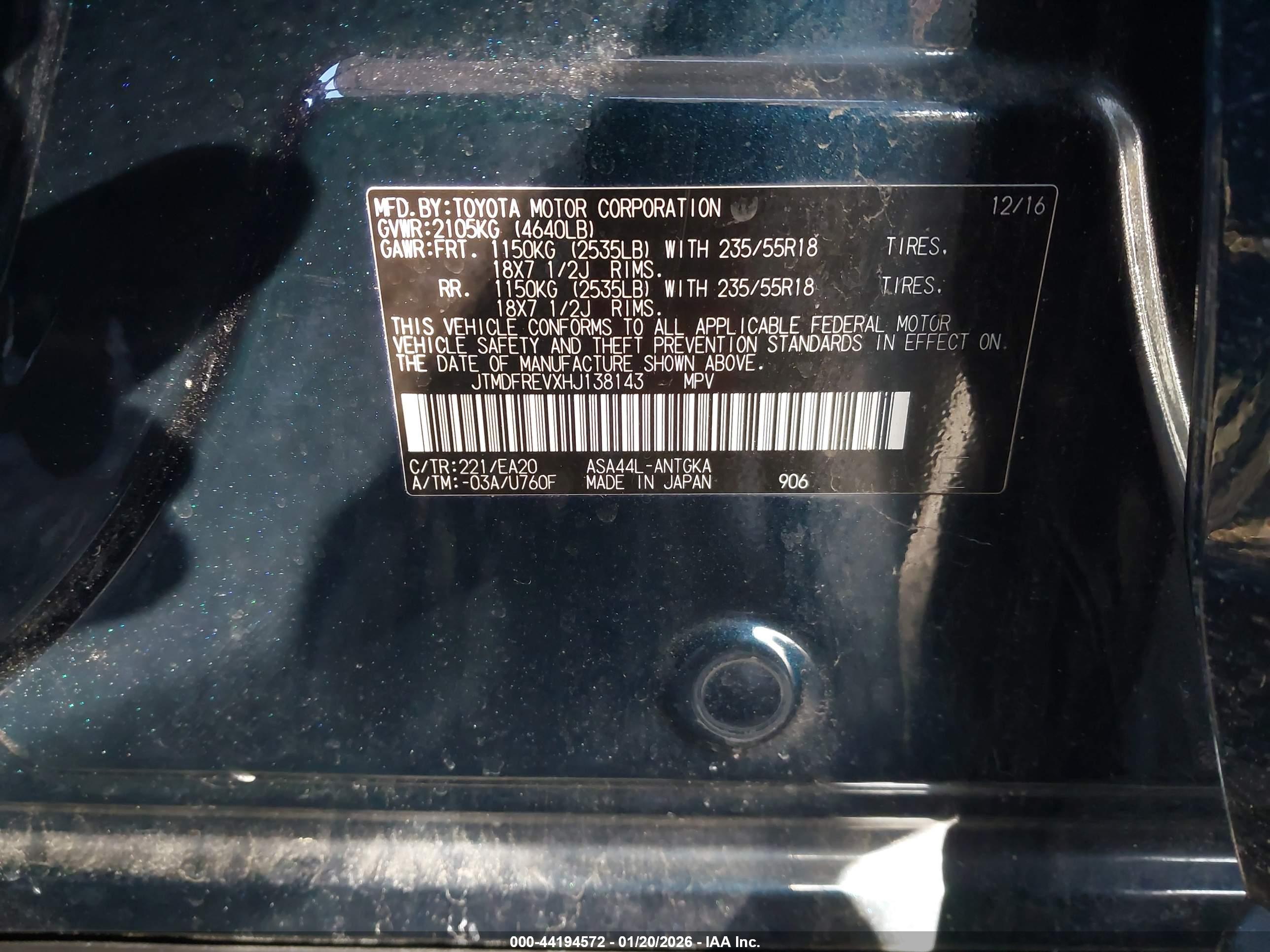 TOYOTA RAV4 image 9