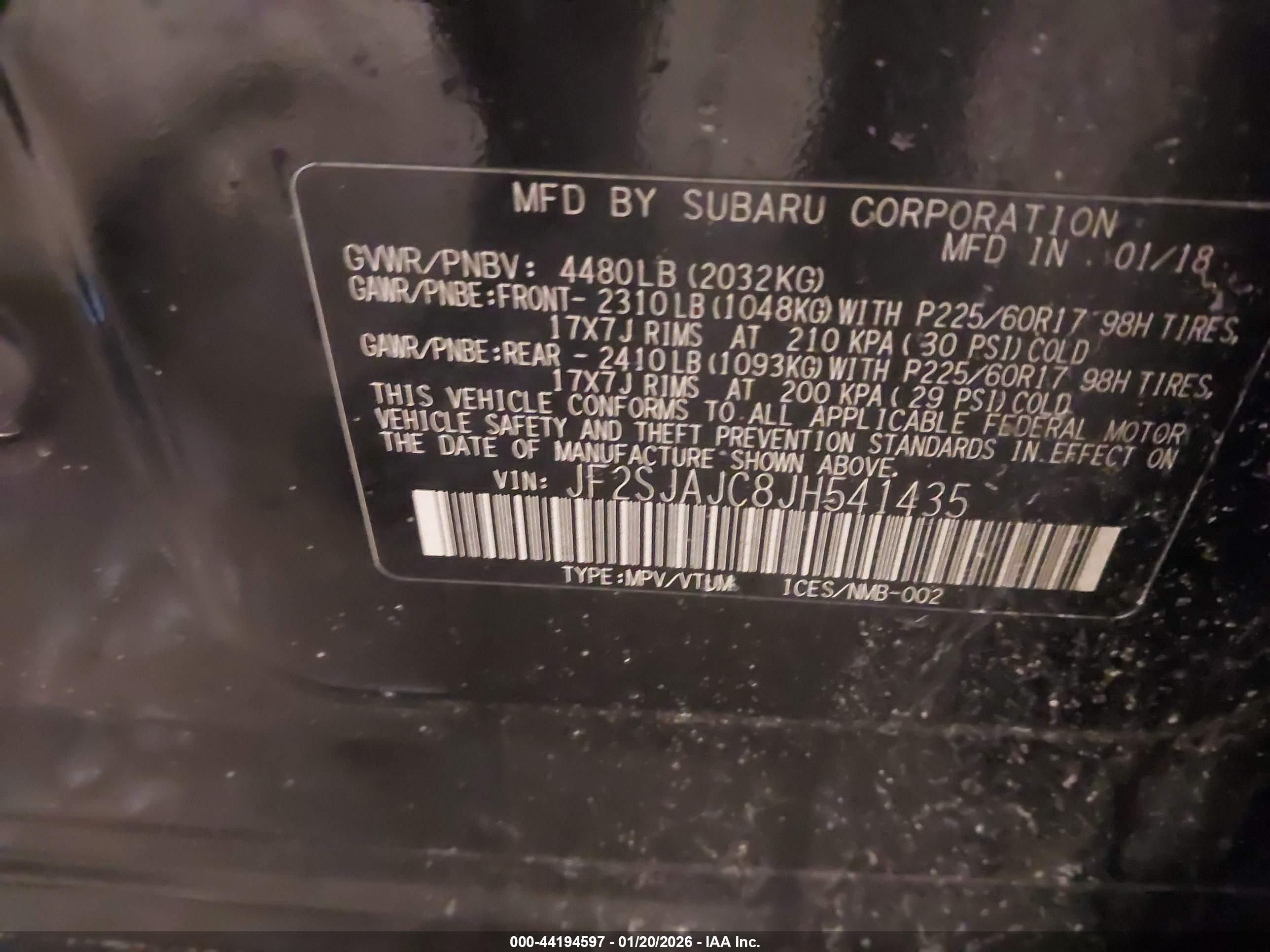 SUBARU FORESTER image 9
