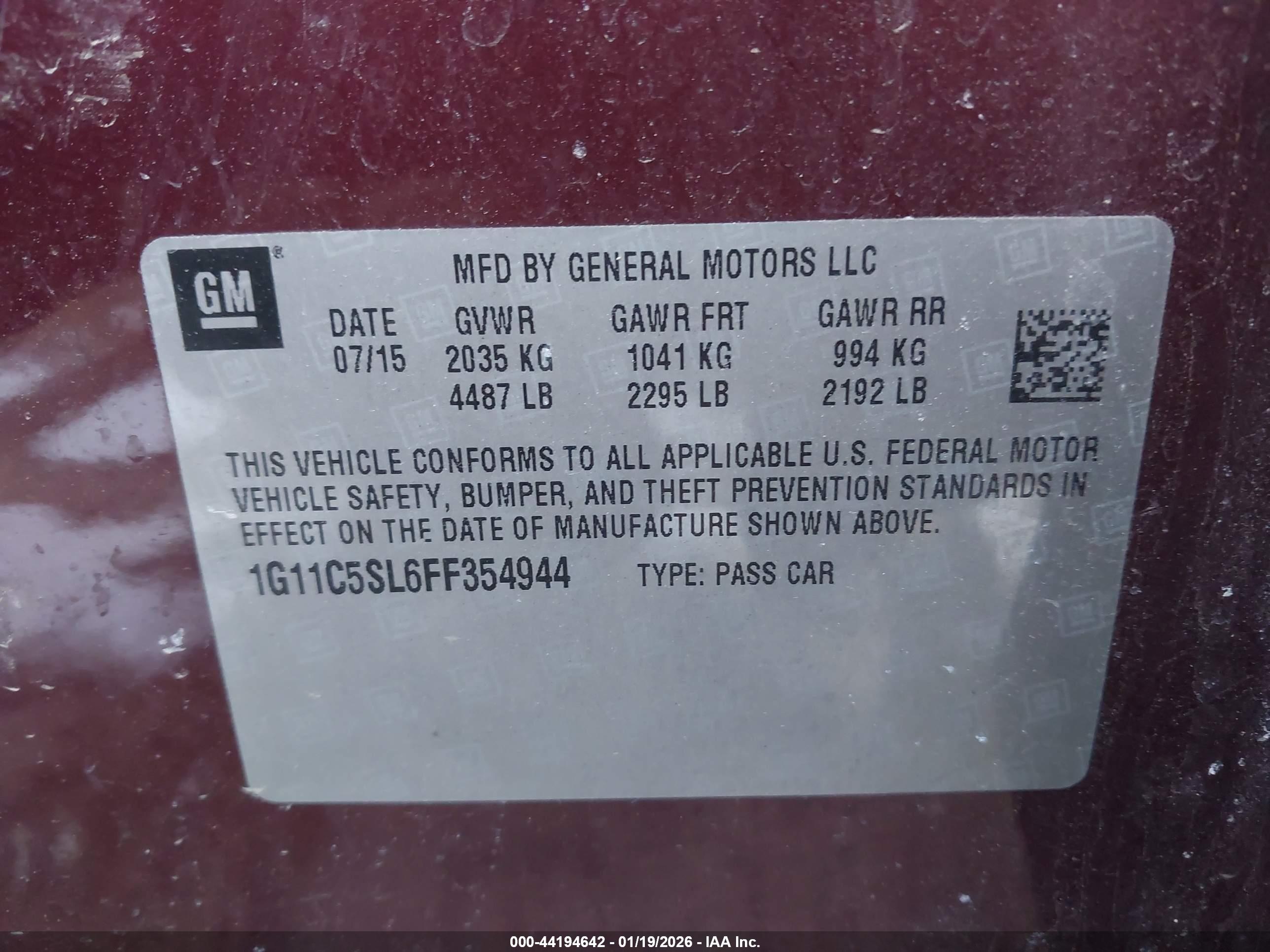 CHEVROLET MALIBU image 9